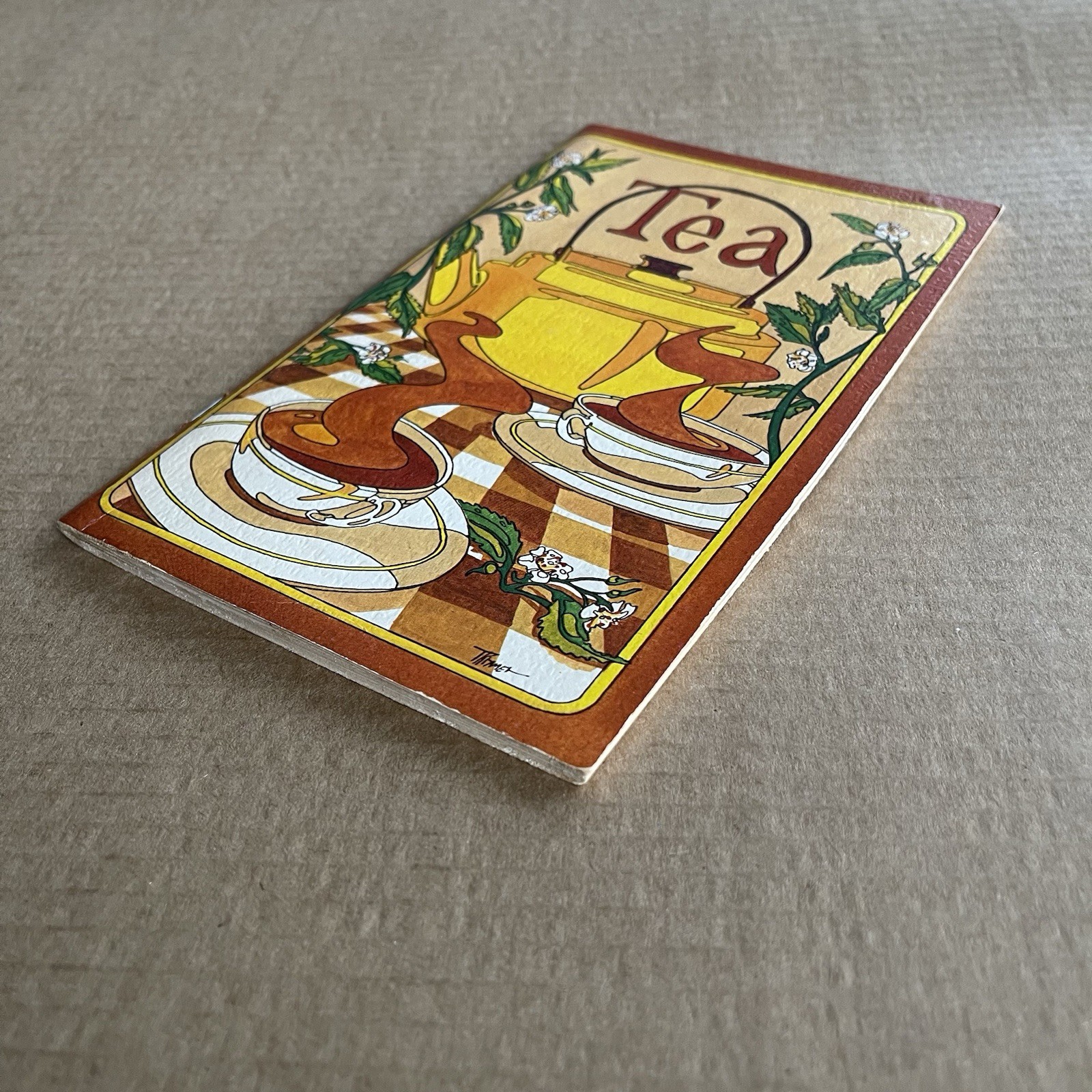 Tea by Irena Chalmers Vintage 1978 Potpourri Press History & Recipes Booklet
