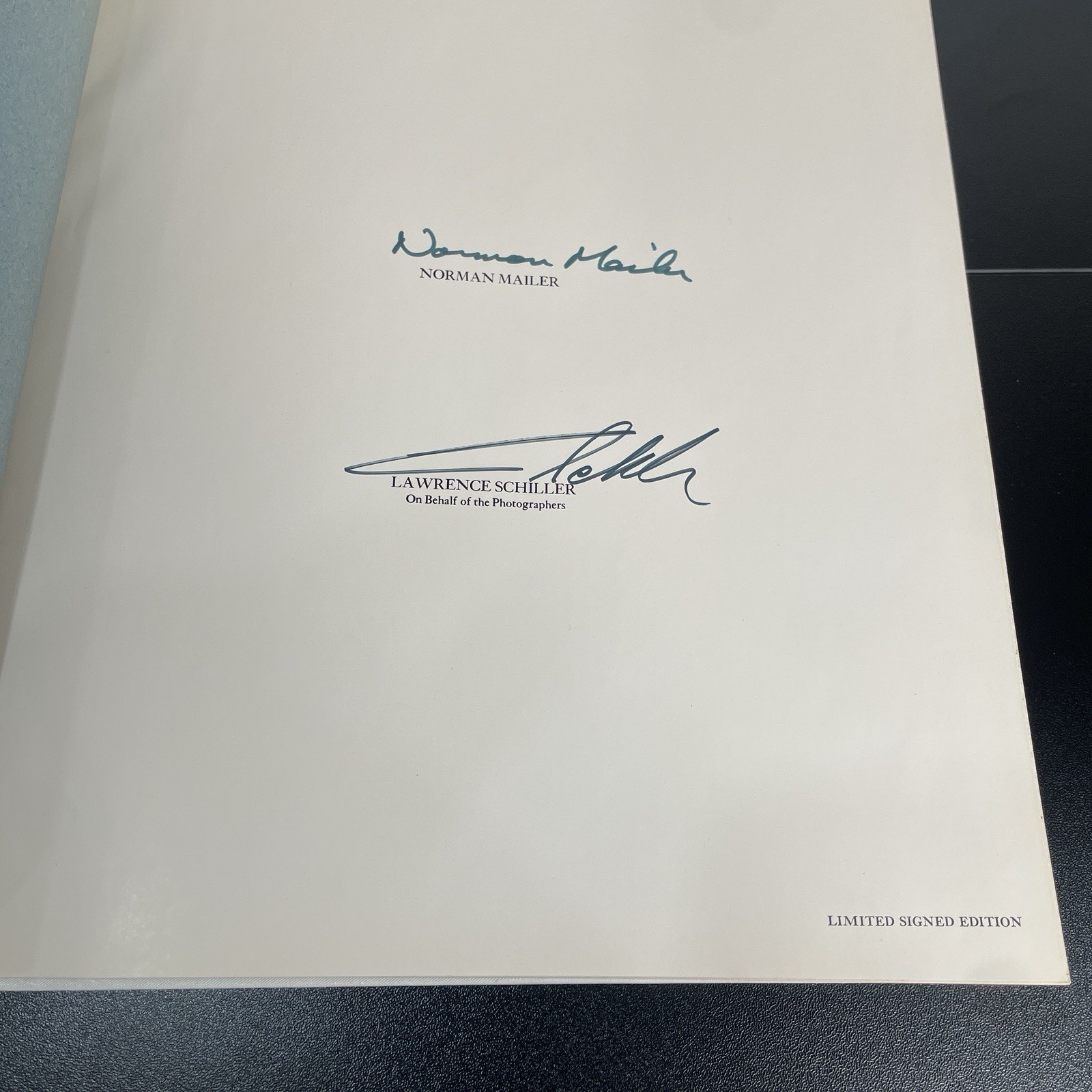 Signed Norman Mailer Marilyn Monroe Biography Limited Edition Hardcover in Case