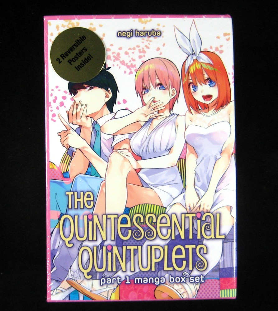 The Quintessential Quintuplets Part 1 Manga Box Set (Manga Vols #1-7)
