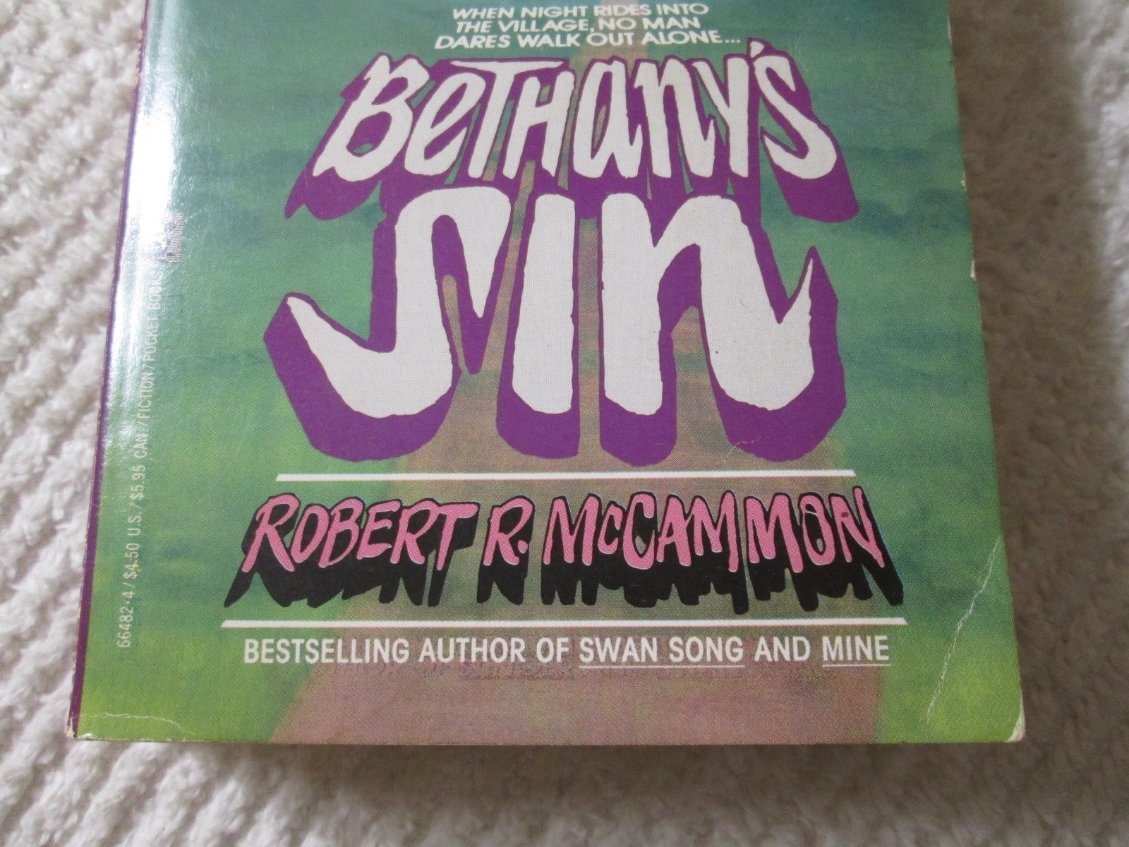Bethany’s Sin by Robert R. McCammon Pocket Books Paperback 1988 Mass Market PB