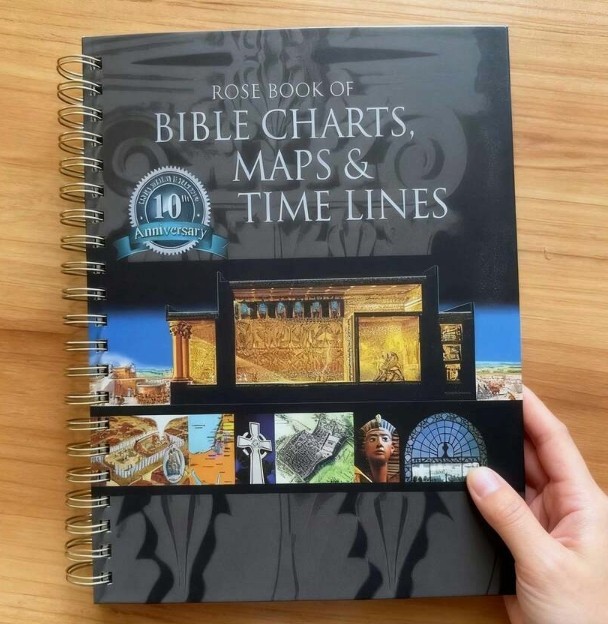 Rose Book of Bible Charts, Maps & Timelines – Full-Color Illustrated Reference