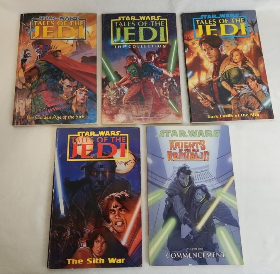 Star Wars (Dark Horse Comics) 5-Book TPB Lot, Good Condition