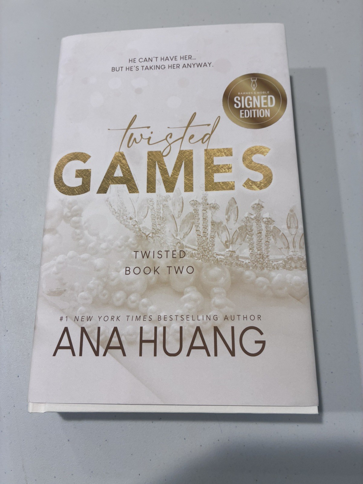 SIGNED Twisted Games Ana Huang Book 2