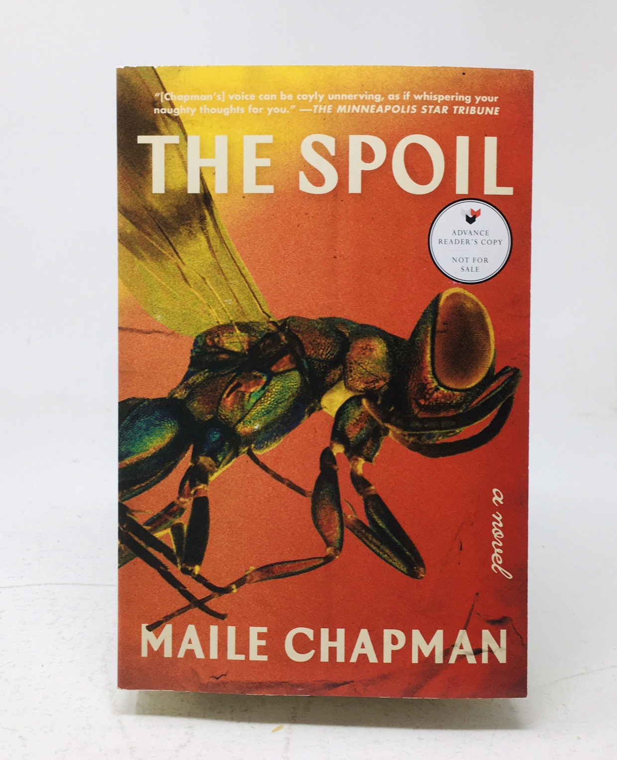 The Spoil ARC by Maile Chapman Psychological Family Drama Mystery Novel Proof