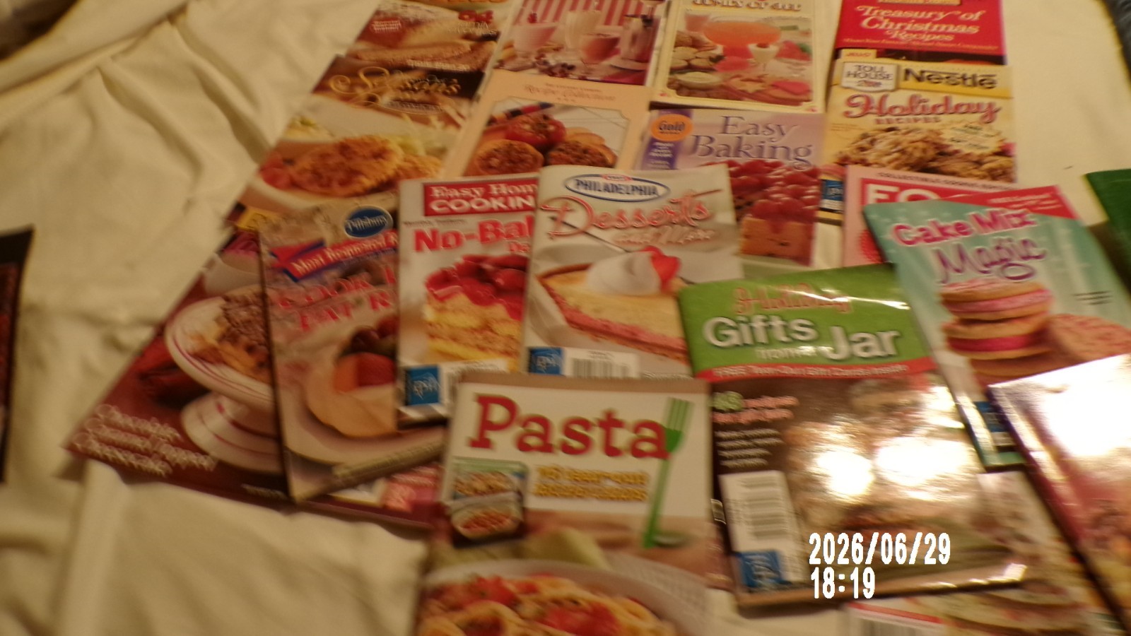 Over 30 Vintage Recipe Magazine Booklets-Holiday Gifts from a Jar,Kraft Desserts