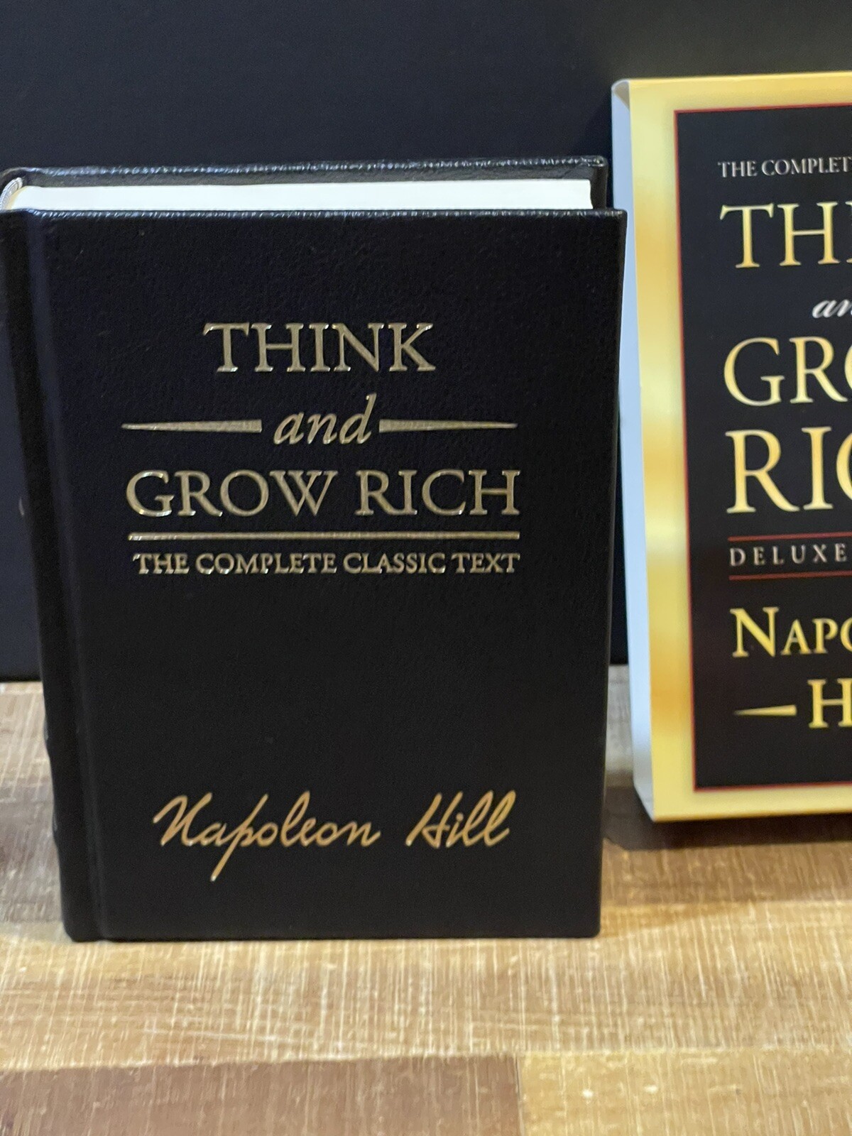 Think And Grow Rich by Napoleon Hill Vegan Leather Bound Deluxe Edition