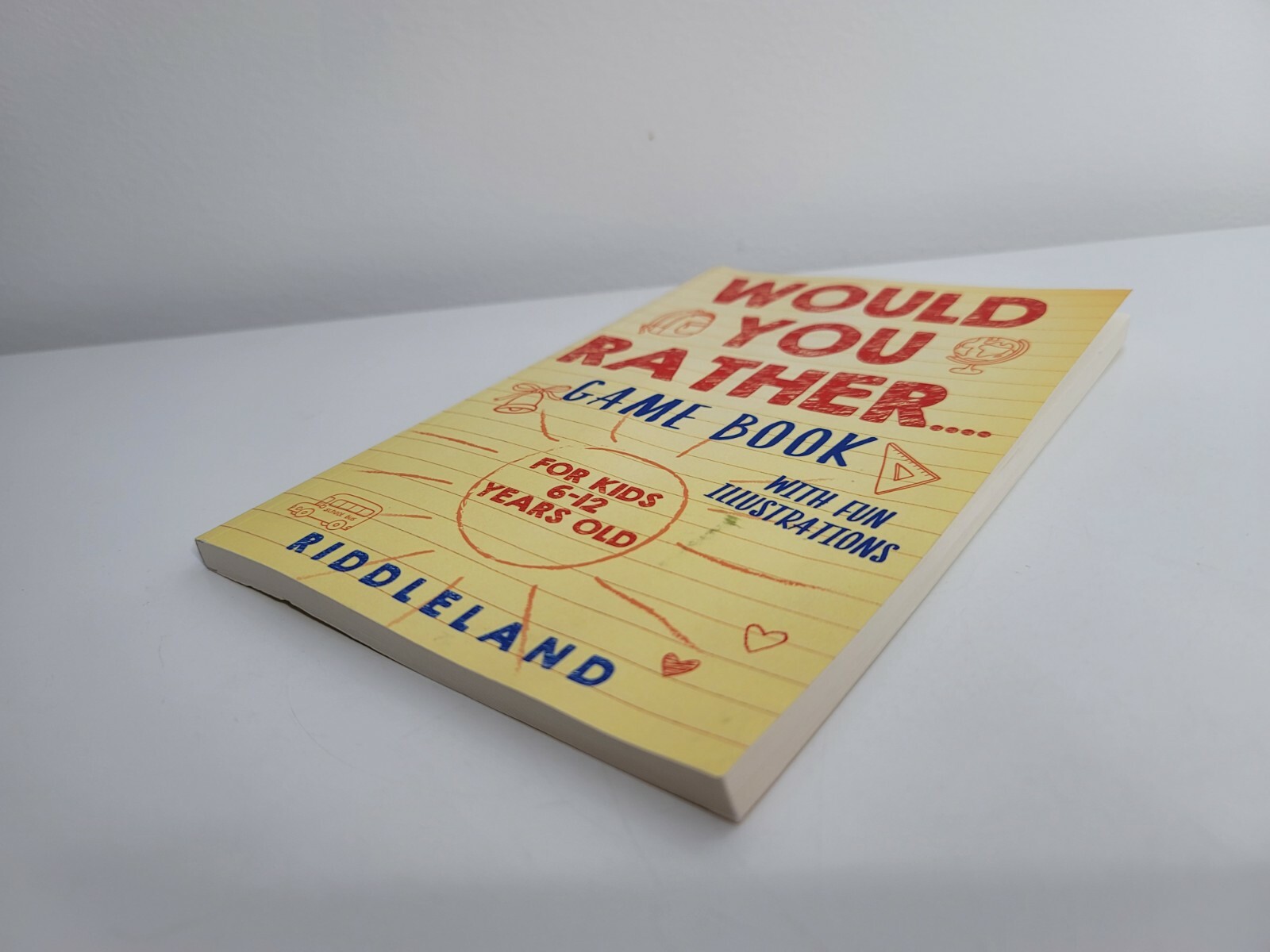 Would You Rather GAME BOOK Edition Kids age 6-12 Riddleland Fun Activity Gift Id