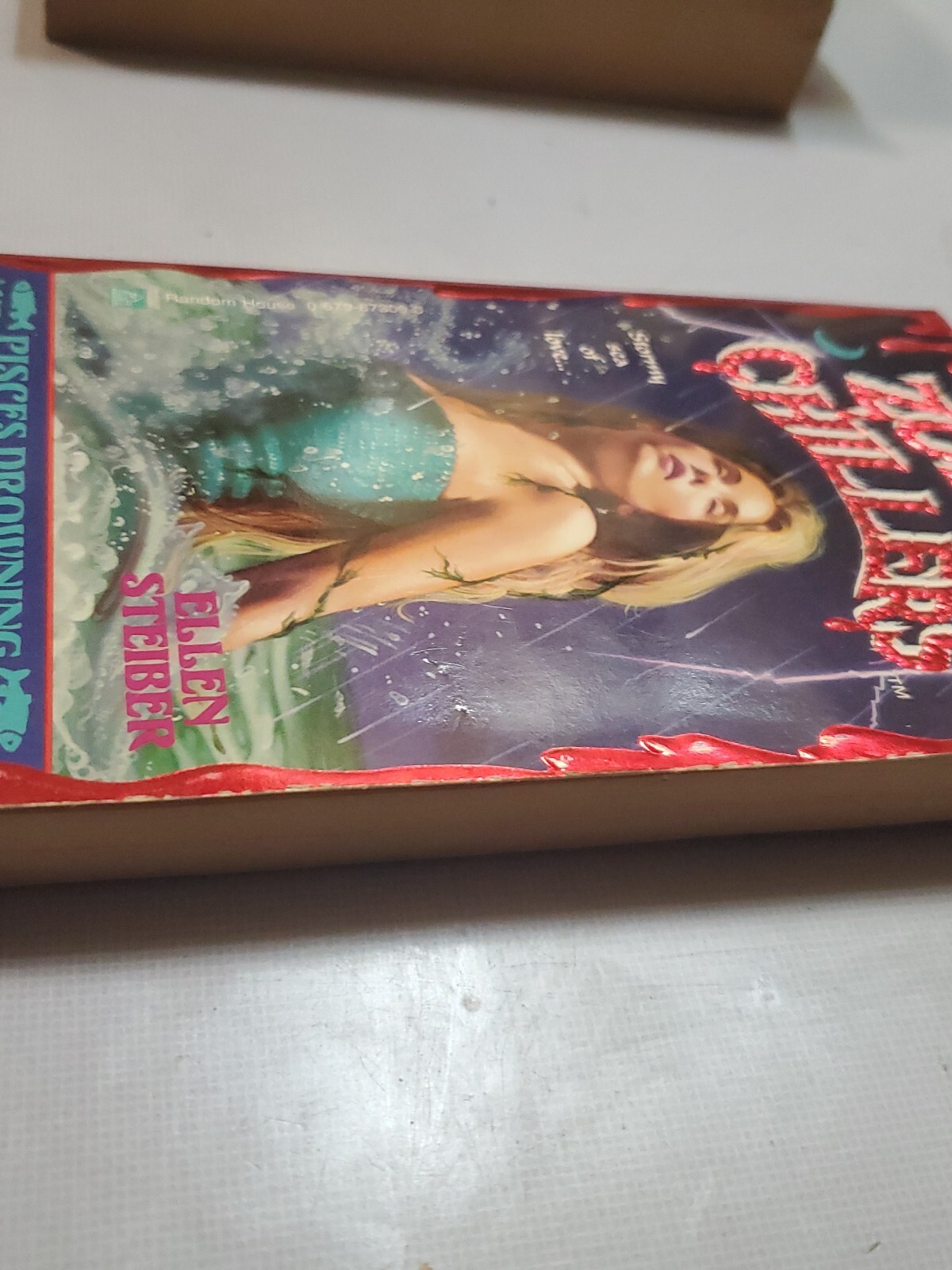 Zodiac Chillers book #6 Pisces Drowning Ellen Steiber rare ya horror series