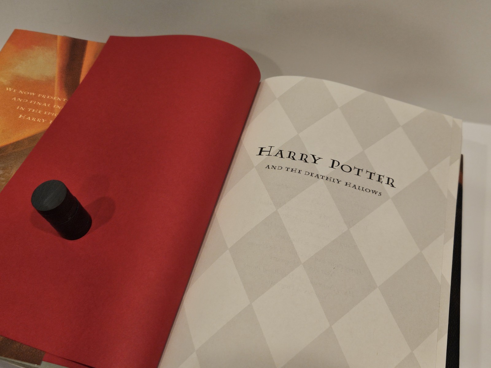 Harry Potter & The Deathly Hallows US 1st Edition Error Page 759, Uncommon