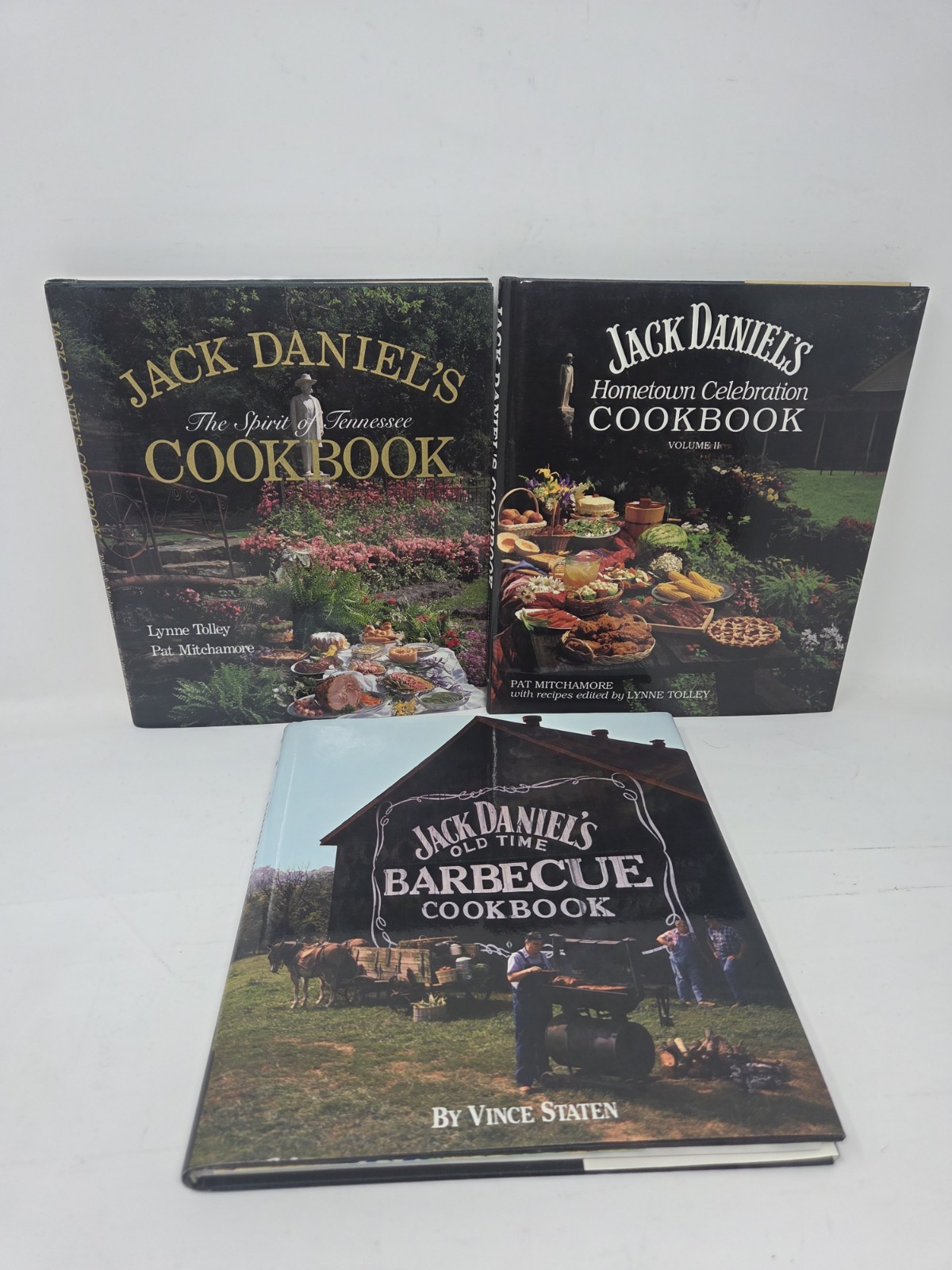 Lot of 3 Jack Daniels Cookbook Lot