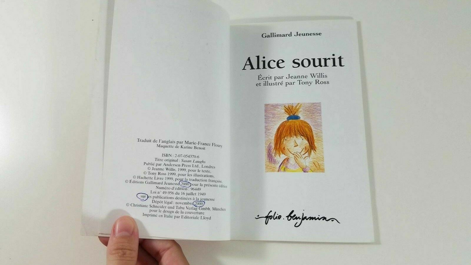 alice sourit jeanne willis