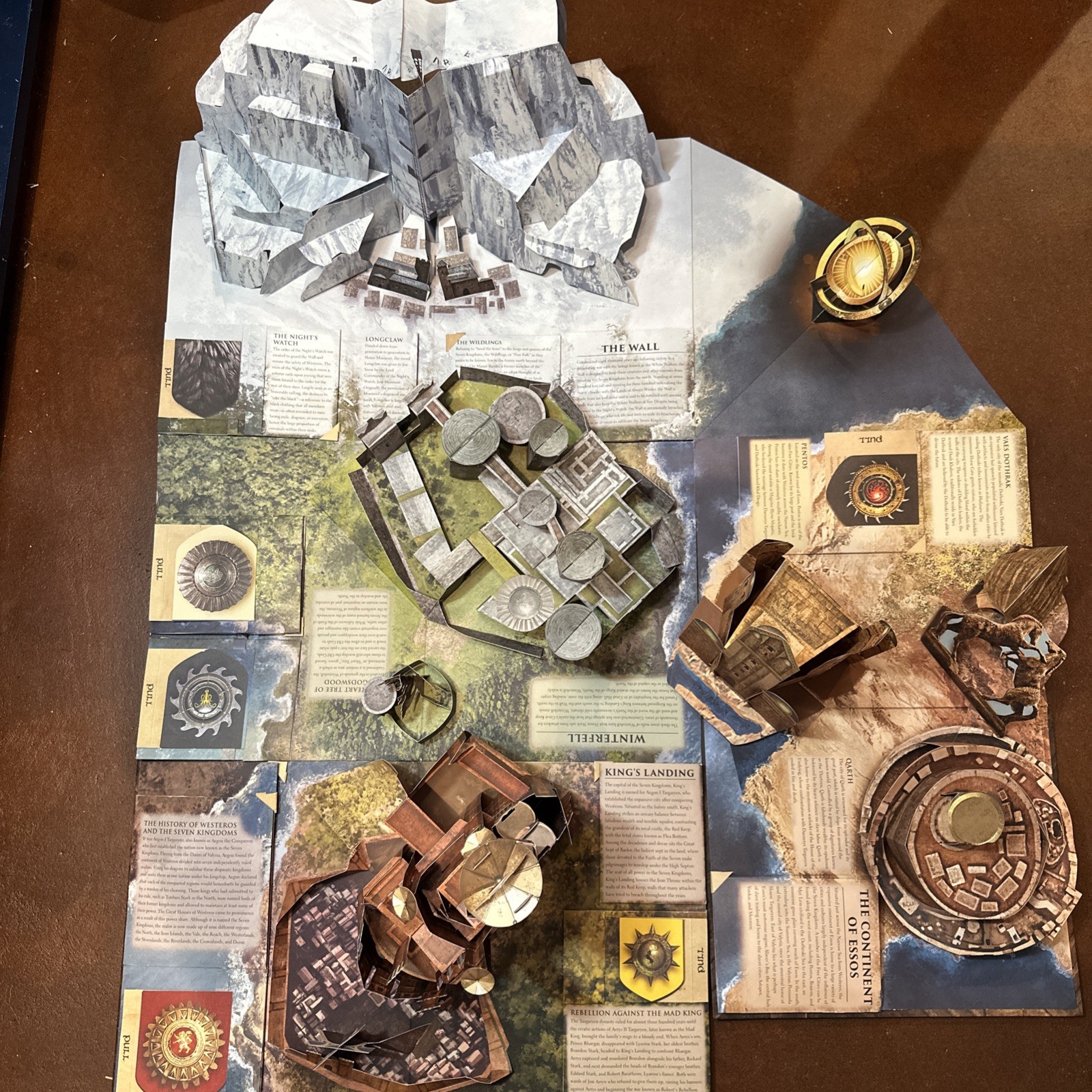 Game of Thrones: A Pop-Up Guide to Westeros by Reinhart, Matthew ***READ***