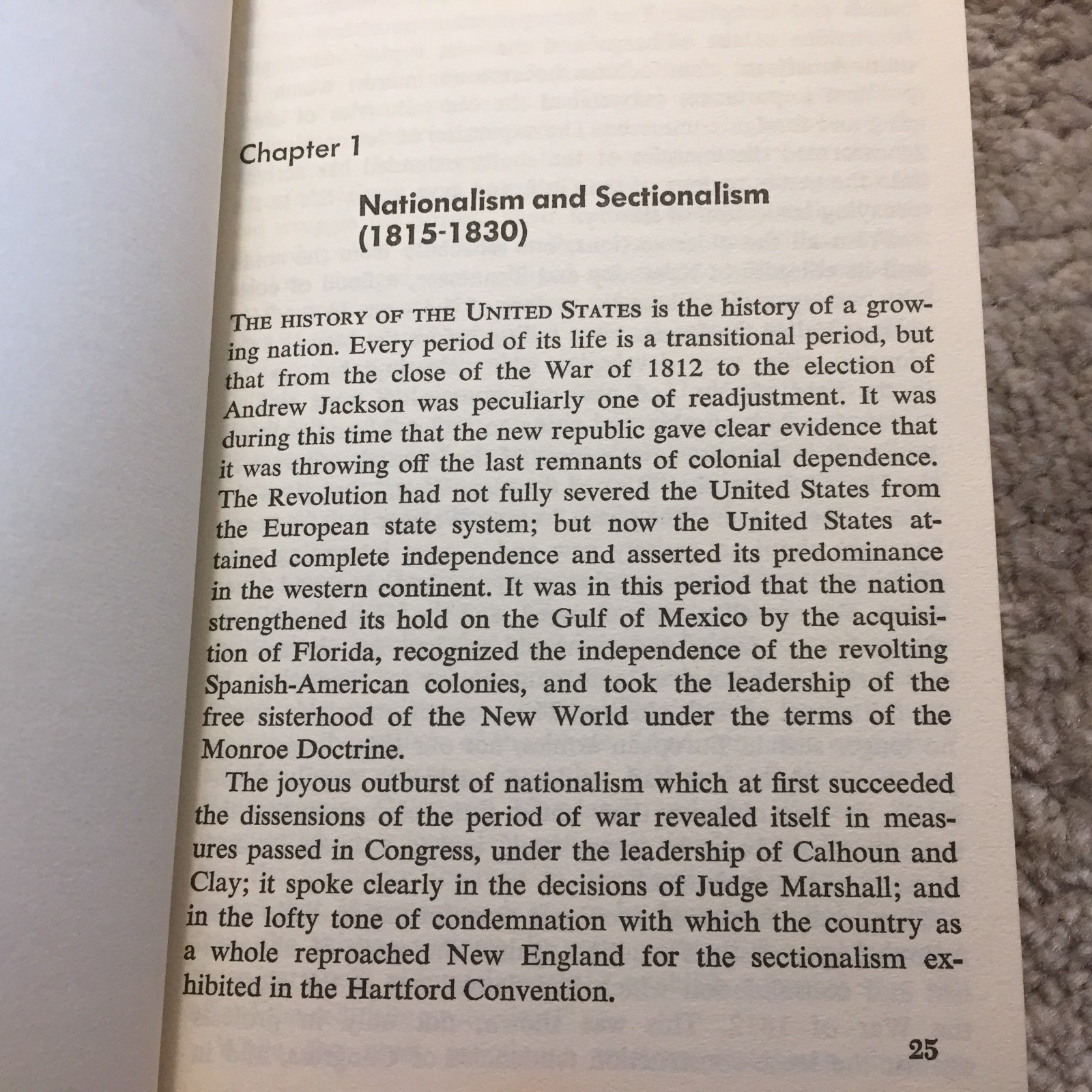 Rise Of The New West 1819–1829 Frederick Jackson Turner 1968 Collier Books