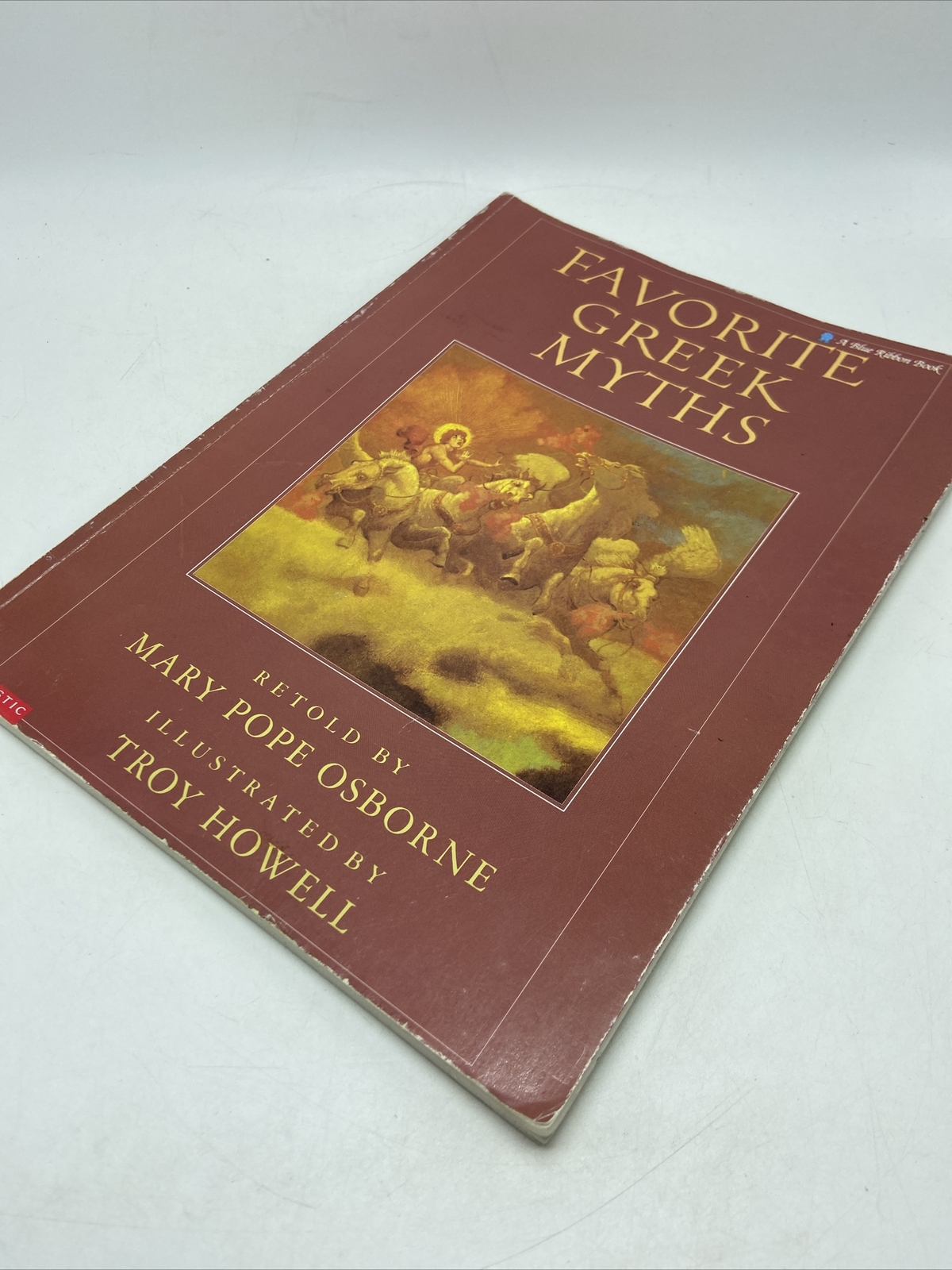 Favorite Greek Myths By Mary Pope Osborne Blue Ribbon Book For Children 1989