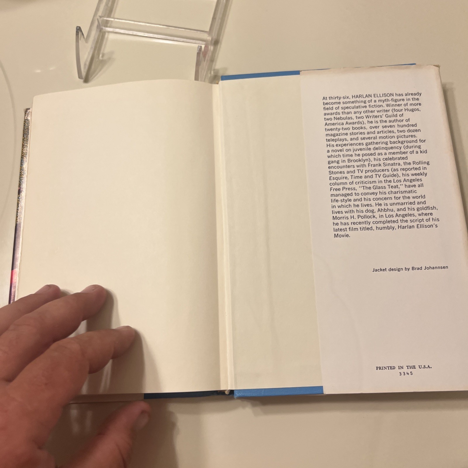 Alone Against Tomorrow by Harlan Ellison HB DJ 1971 Book Club Edition