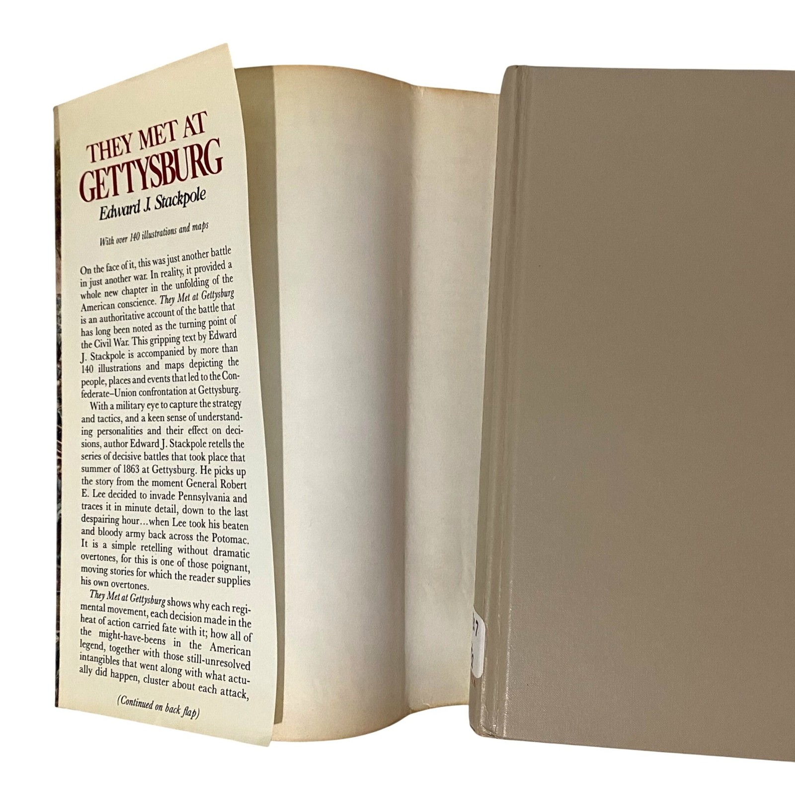 They Met at Gettysburg Hardcover Edward J Stackpole Civil War American History