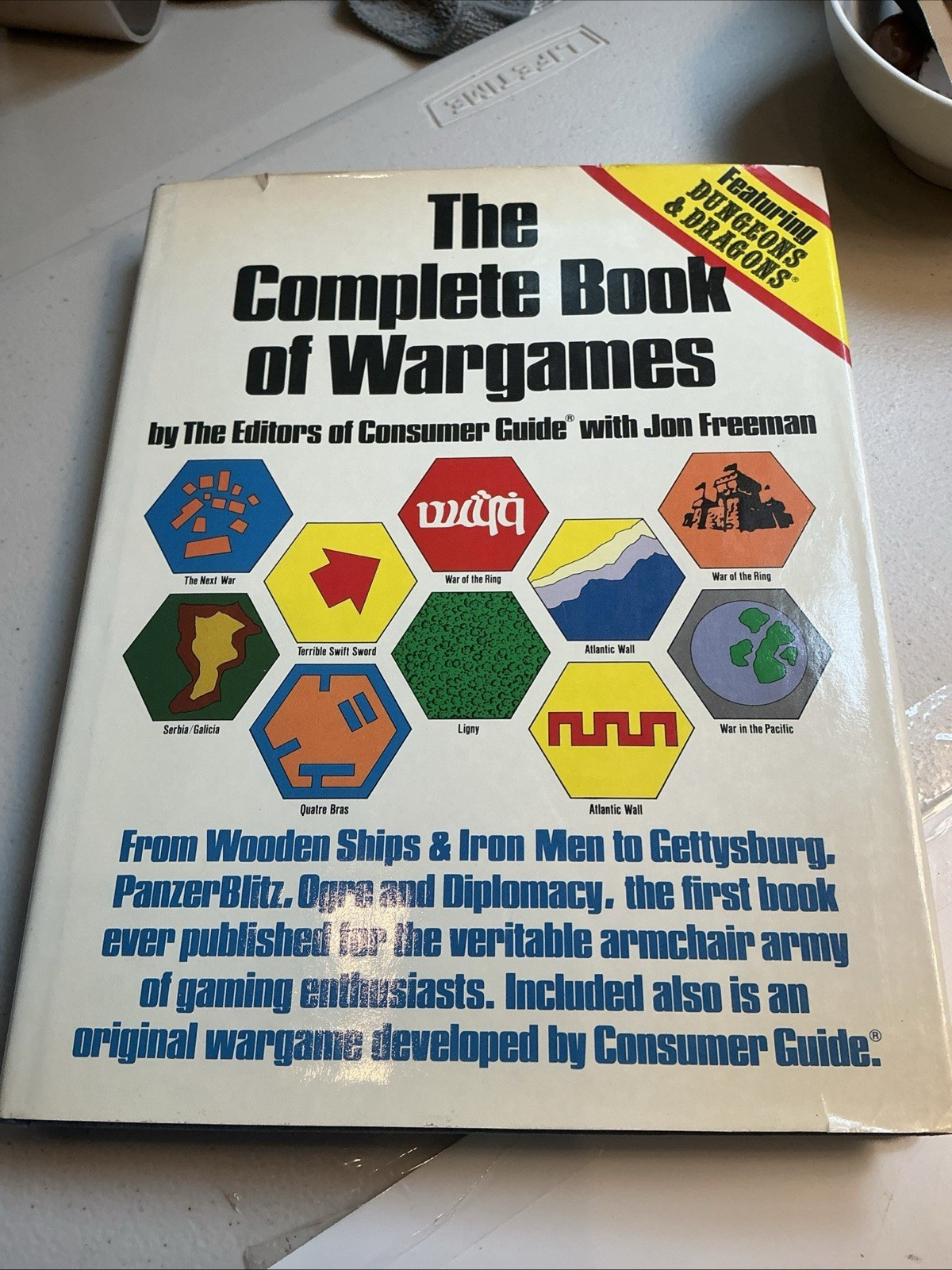 The Complete Book Of Wargames The Editors Of Consumer Guide Jon Freeman White HC