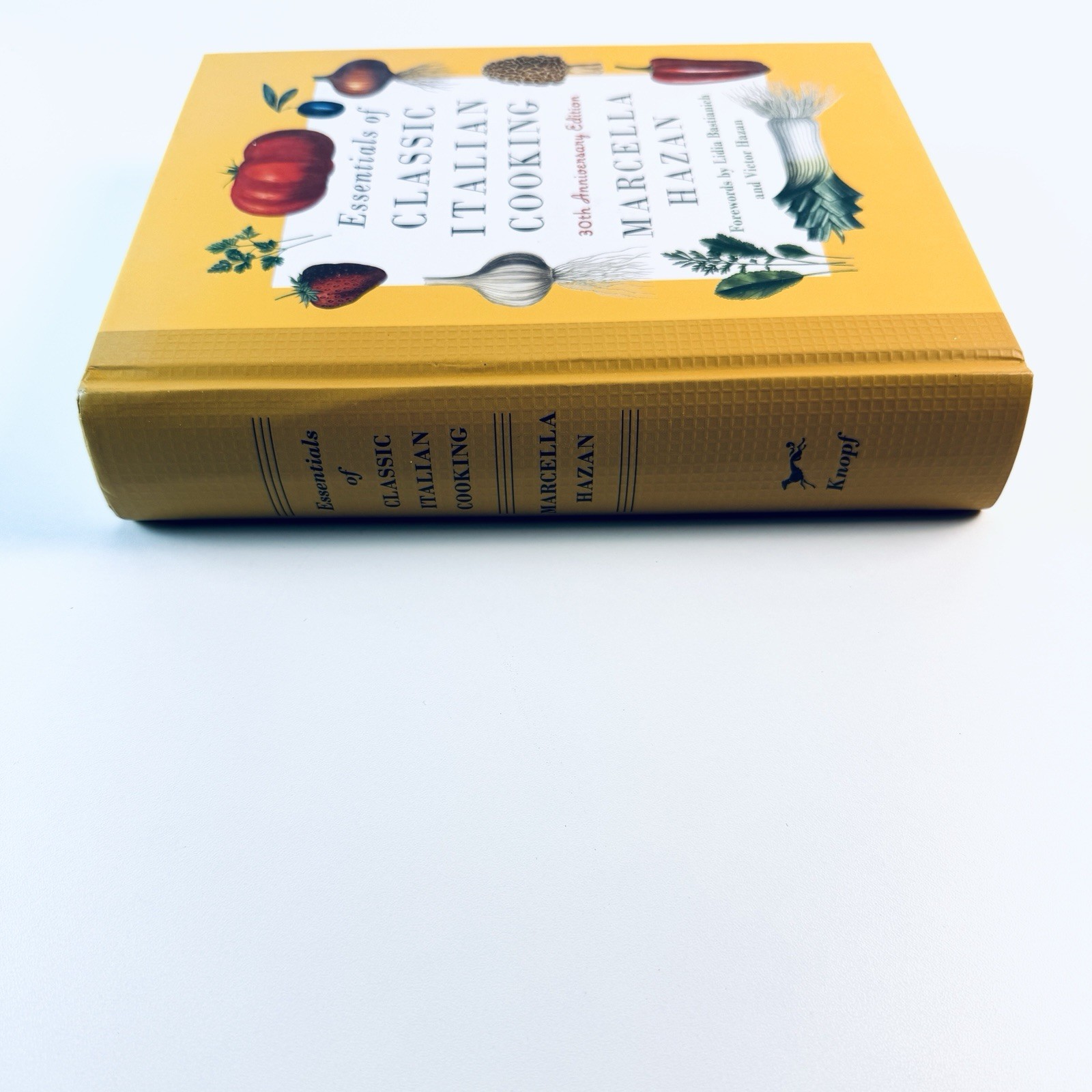Essentials of Classic Italian Cooking 30th Anniversary Marcella Hazan HC