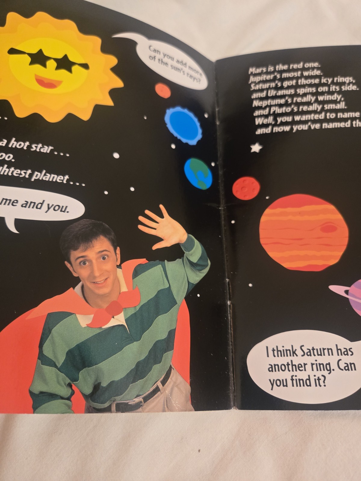 Vintage Blue’s Clues Book Bundle – New “Amazing Body” & VGUC “Skidoo to Planets”
