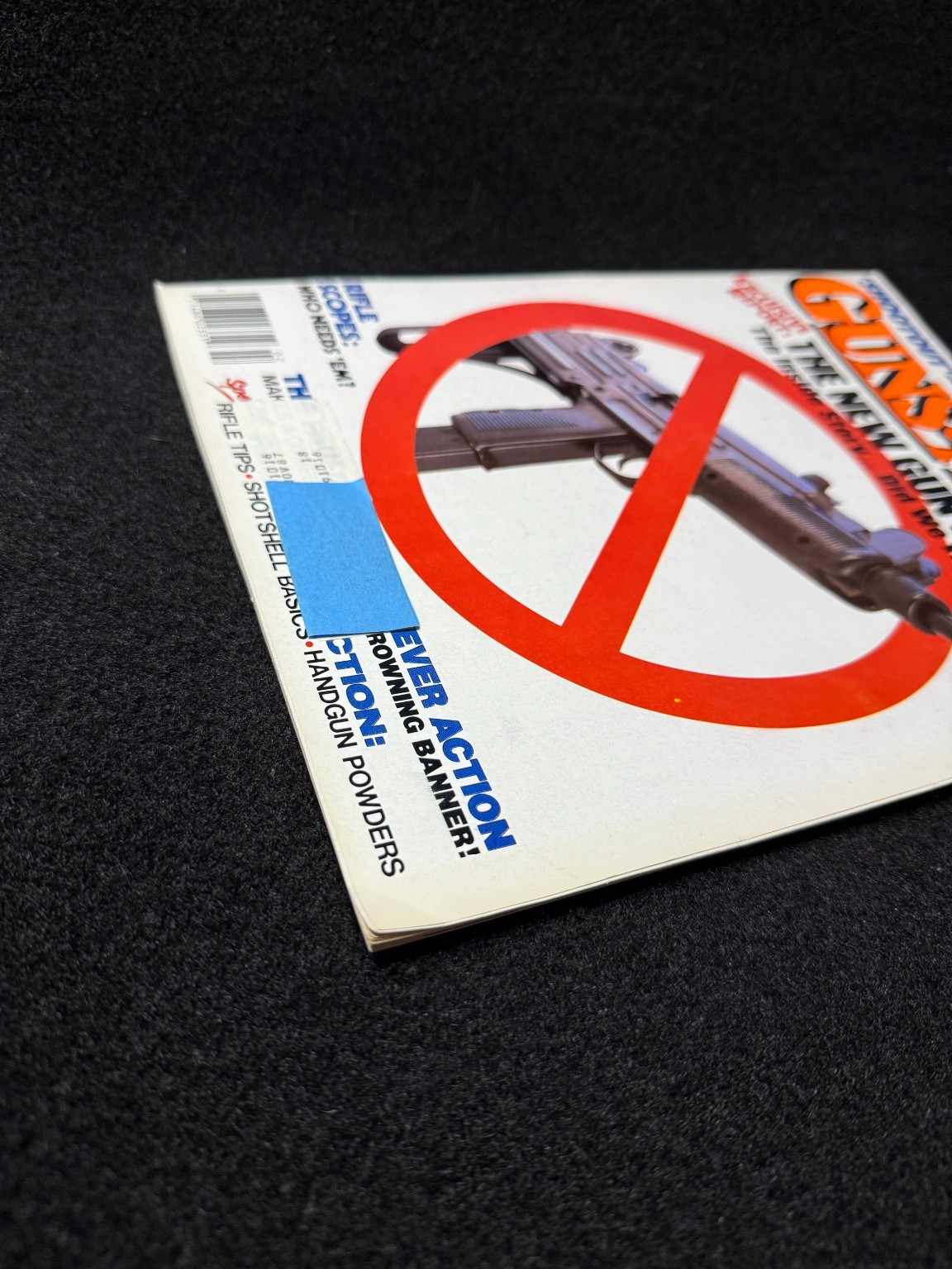 Guns & Ammo Magazine February 1987 New Gun Laws Firearms Hunting Vintage