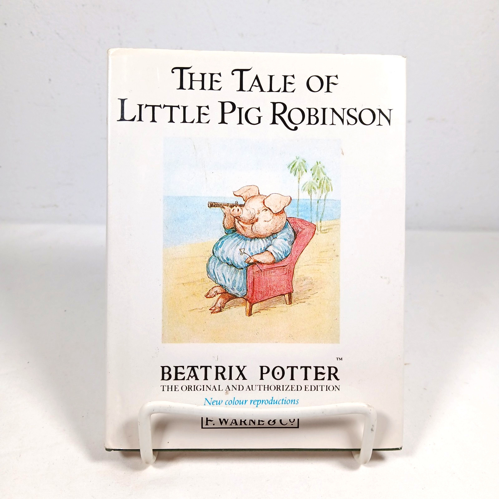 The Tale of Little Pig Robinson Beatrix Potter Original Authorized Edition 1989