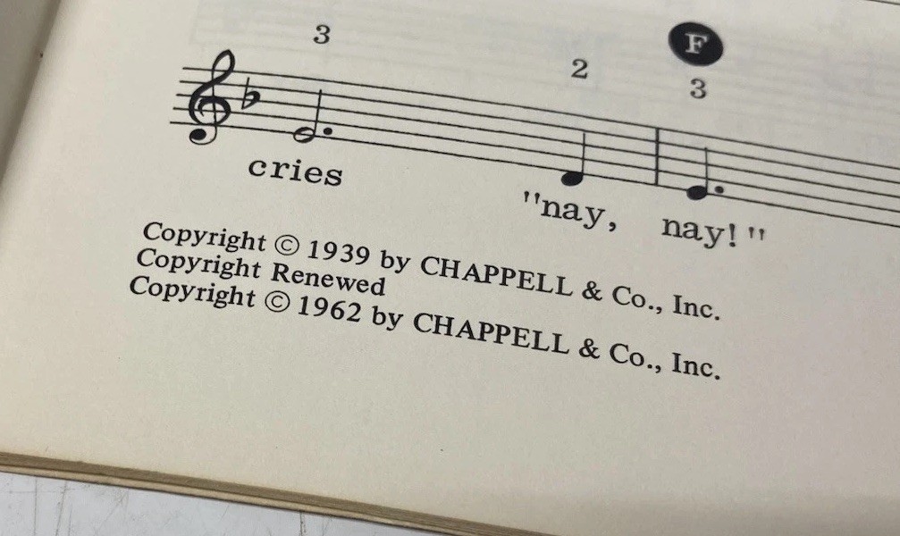 VTG All Time Film Themes All Chord Organs Sheet Music Book Songs 1972 Copyright