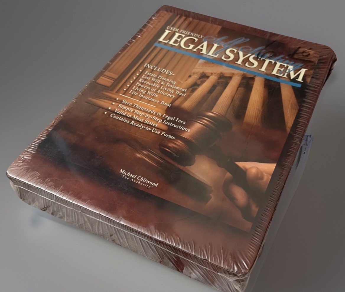New, Michael Chitwood (The Authority) user-friendly, self starting legal system
