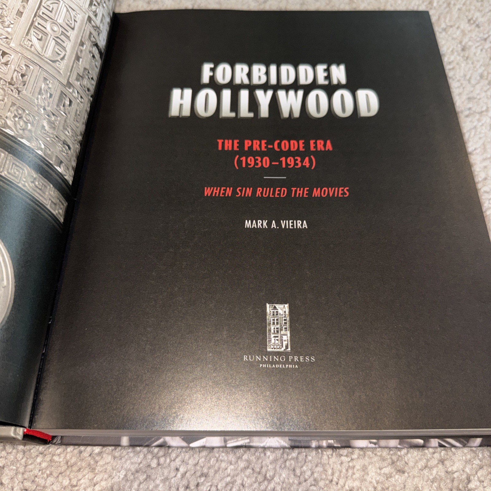 Forbidden Hollywood: The Pre-Code Era (1930-1934) Turner Classic Book