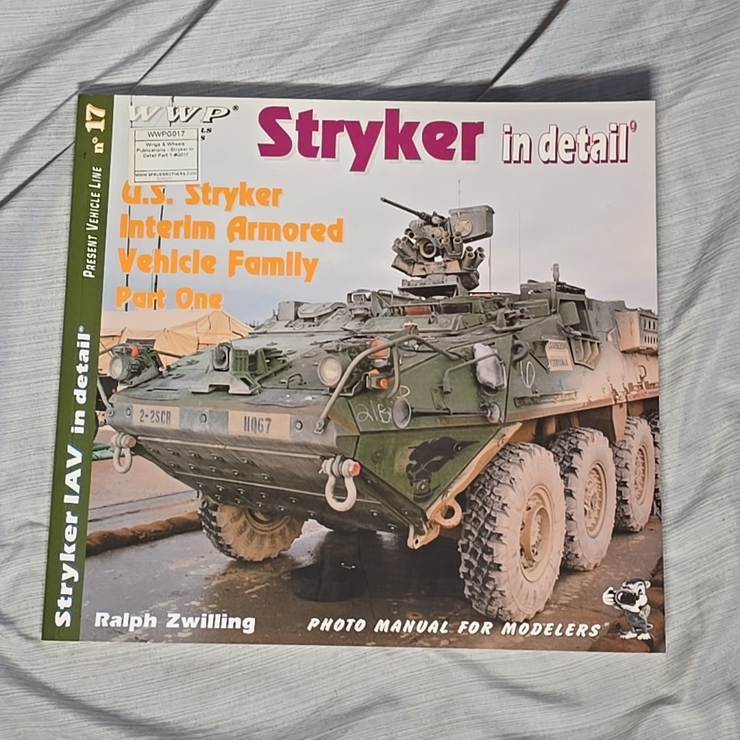 STRYKER IN DETAIL – US STRYKER INTERIM ARMORED VEHICLE By Ralph Zwilling *VG+*