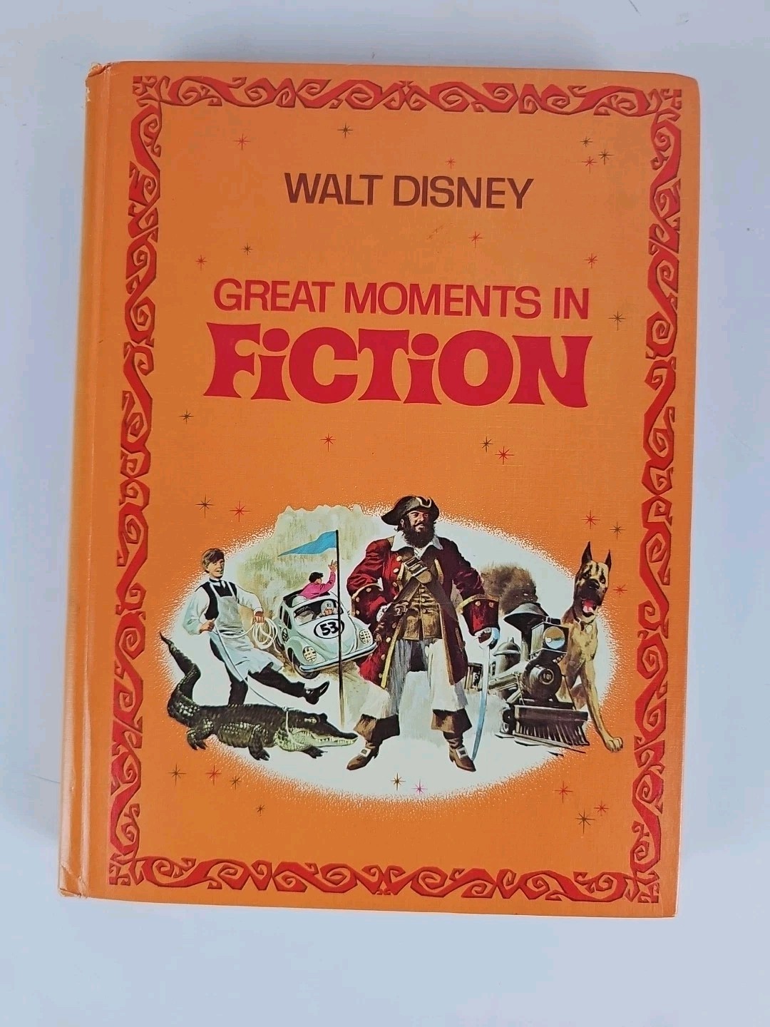 Walt Disney Parade 4 Book w/Slipcase 1970 Fun Fantasy Fact Fiction Golden Press