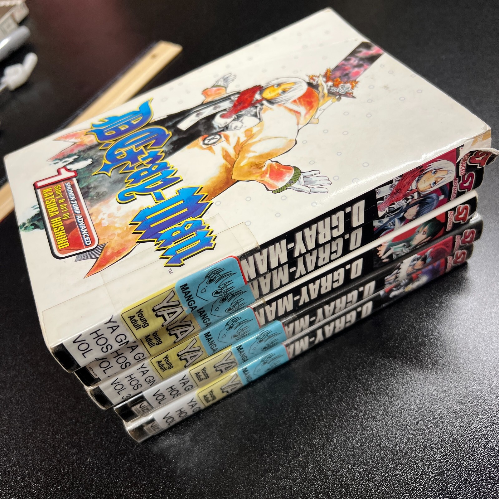 D.Gray-man Manga Lot Volumes 1 2 3 4 5 English Shonen Jump Advanced Viz Media Se