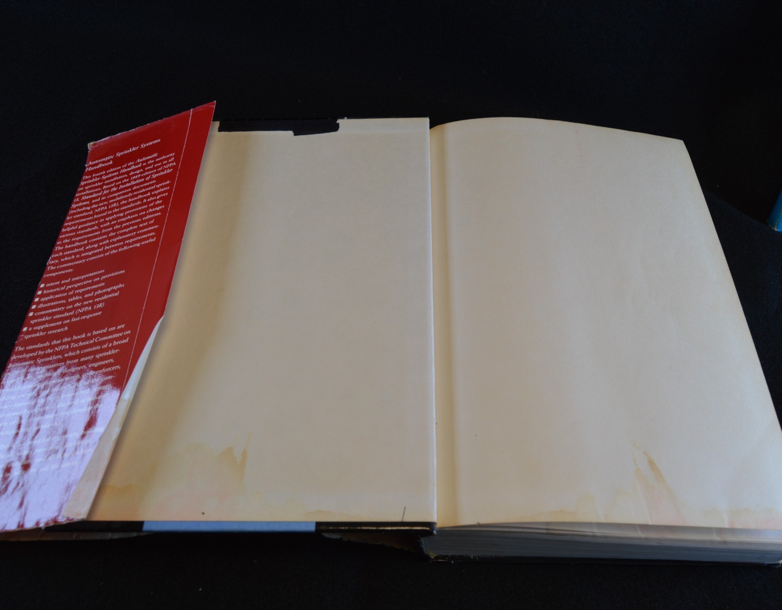 Sprinkler Hydraulics/Harold S Wass 1983 & NFPA 13 Handbook 1989 Hardback Books