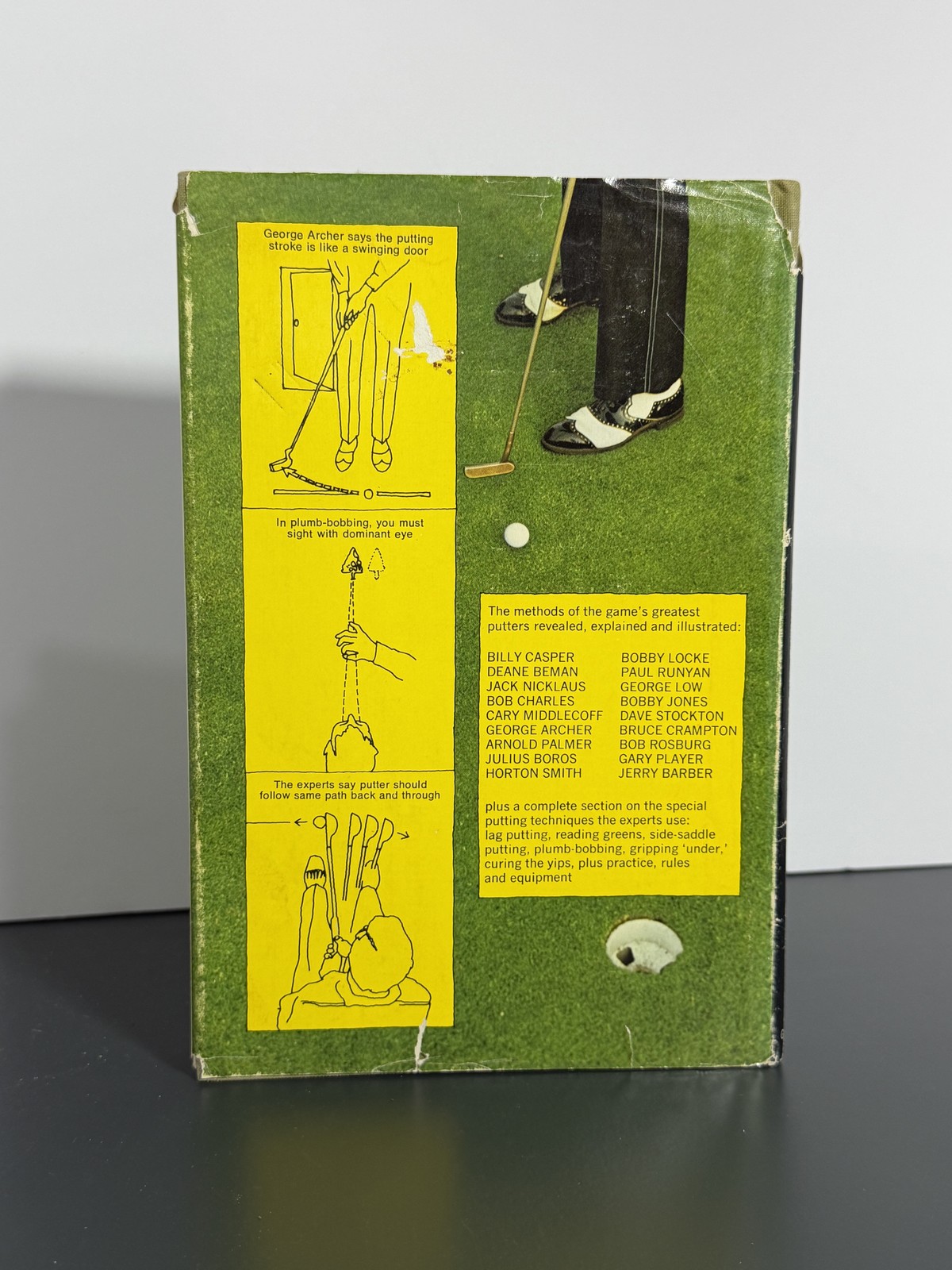 All About Putting Golf Digest Magazine 1973 Hardcover Book Vintage Golf