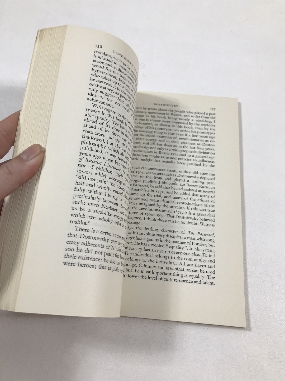 Landmarks In Russian Literature – Maurice Baring (Paperback, 1960)