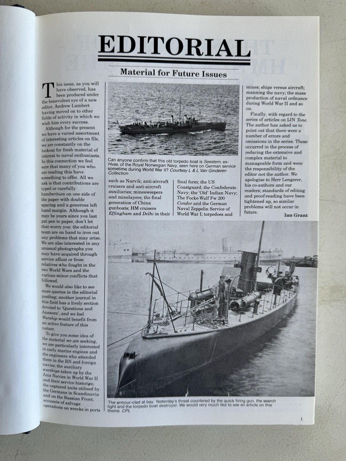 Warship XII Naval Institute Press HC Book Volume 12 WWI WWII Very Good Condition