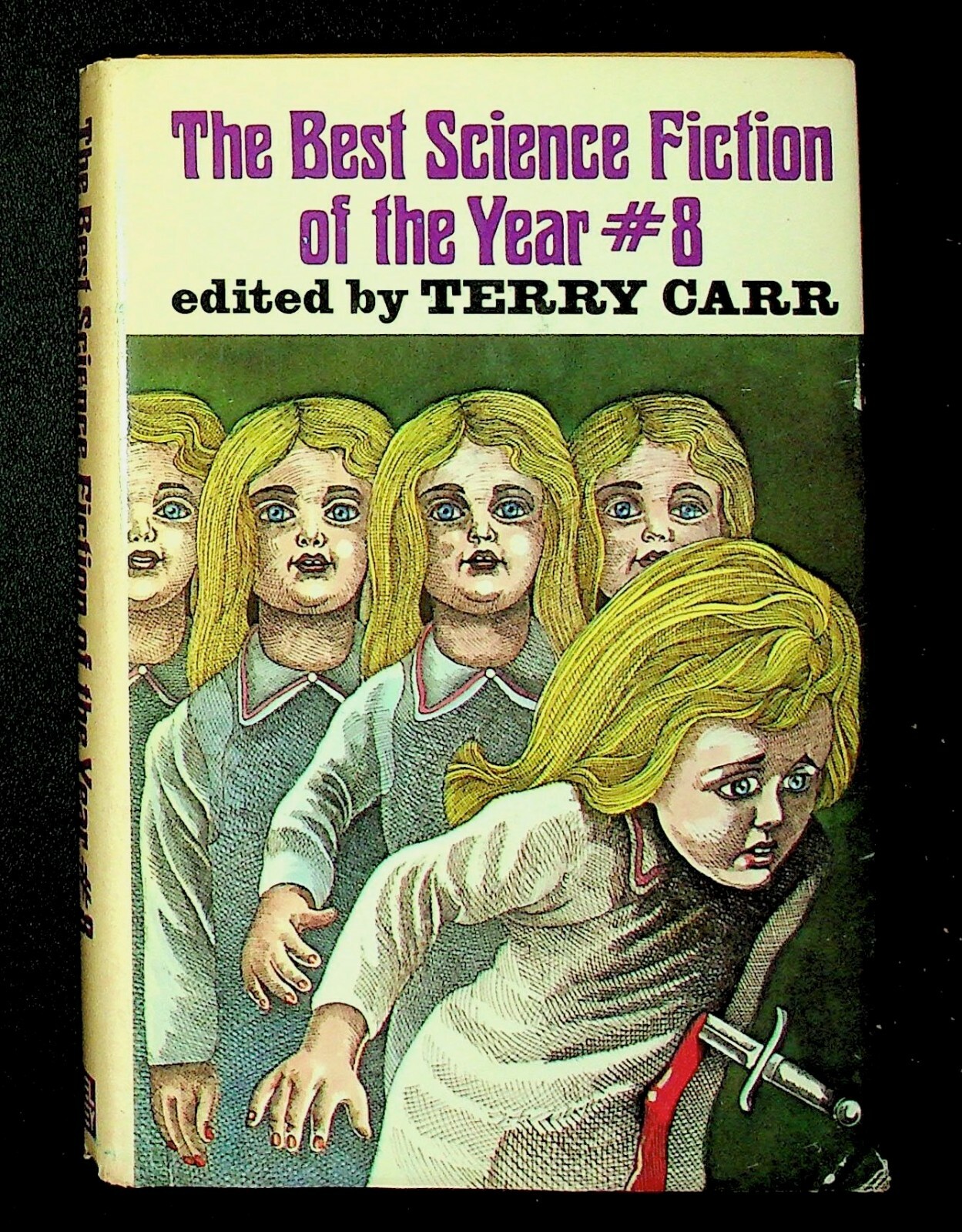 Best Science Fiction of the Year #8 Edited by Terry Carr (1979) Book Club Ed.