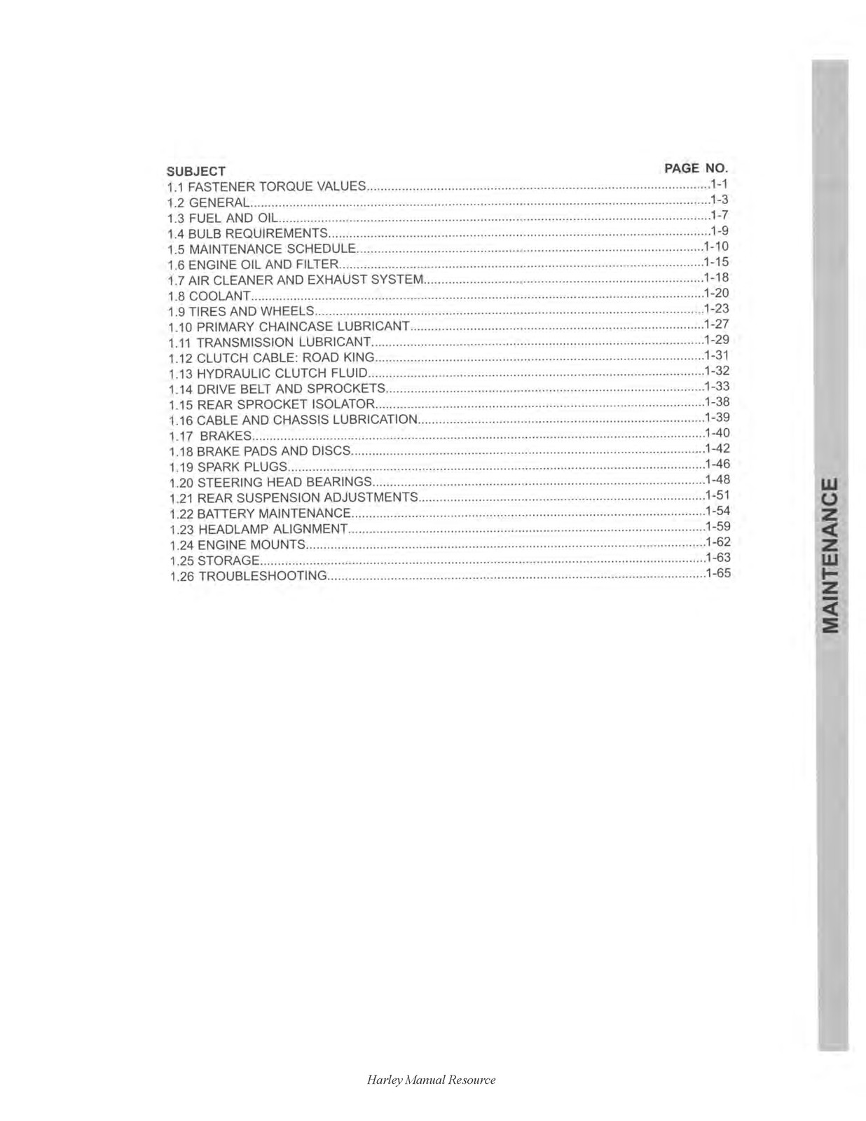 HARLEY-DAVIDSON FLHR FLHX FLHXS FLHTK FLHTCU Touring Service Manual 2014