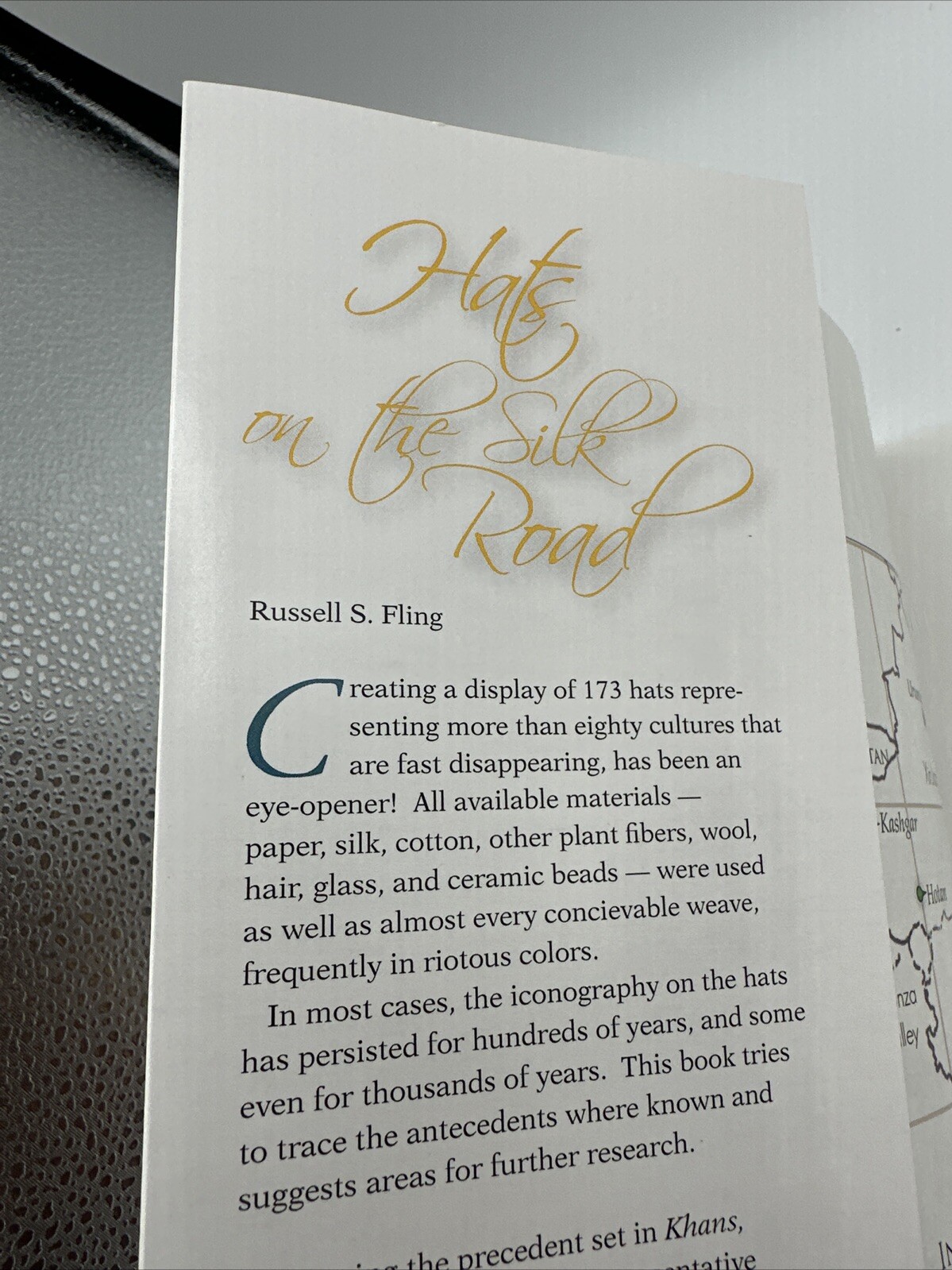 Hats On The Silk Road Russel S Fling Paperback 2015 Rare 158 Total Pages