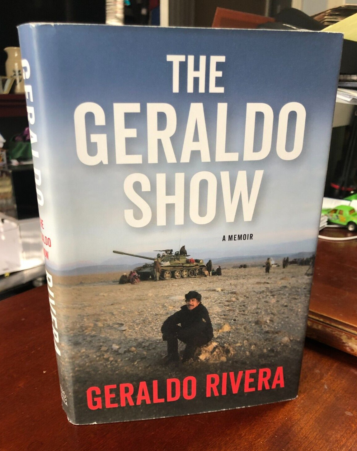 “The Geraldo Show – A Memoir” Geraldo Rivera Signed Benbella Books 2018