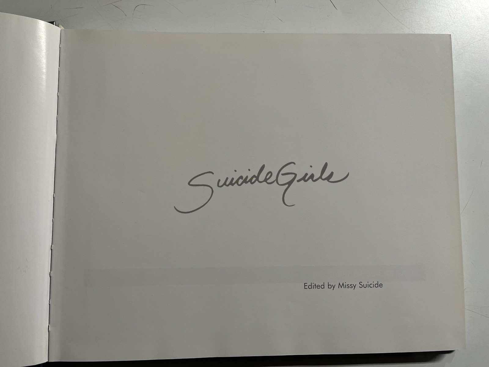 SuicideGirls (2004) Hardcover Photo Book – Feral House Alt Girls Erotica