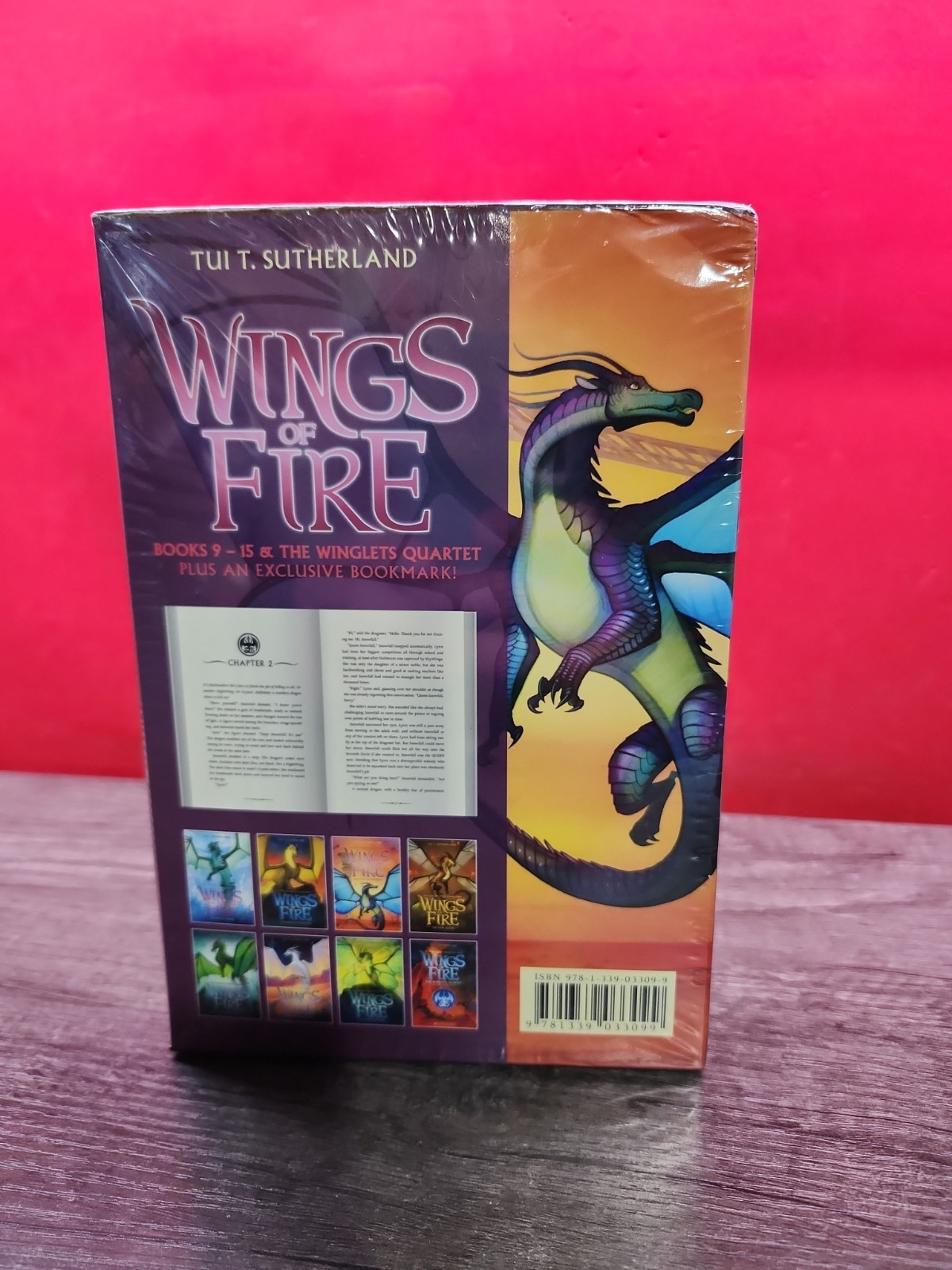 Wings of Fire: 8 Book Box Set (# 9-15 + The Winglets Quartet) Tui T Sutherland