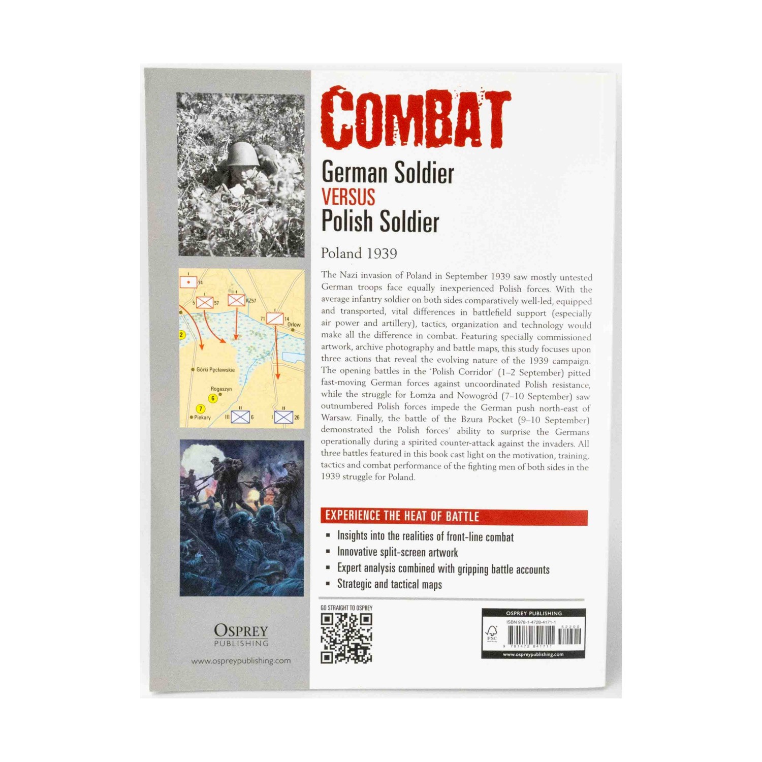 Osprey Combat German Soldier vs. Polish Soldier – Poland 1939 EX