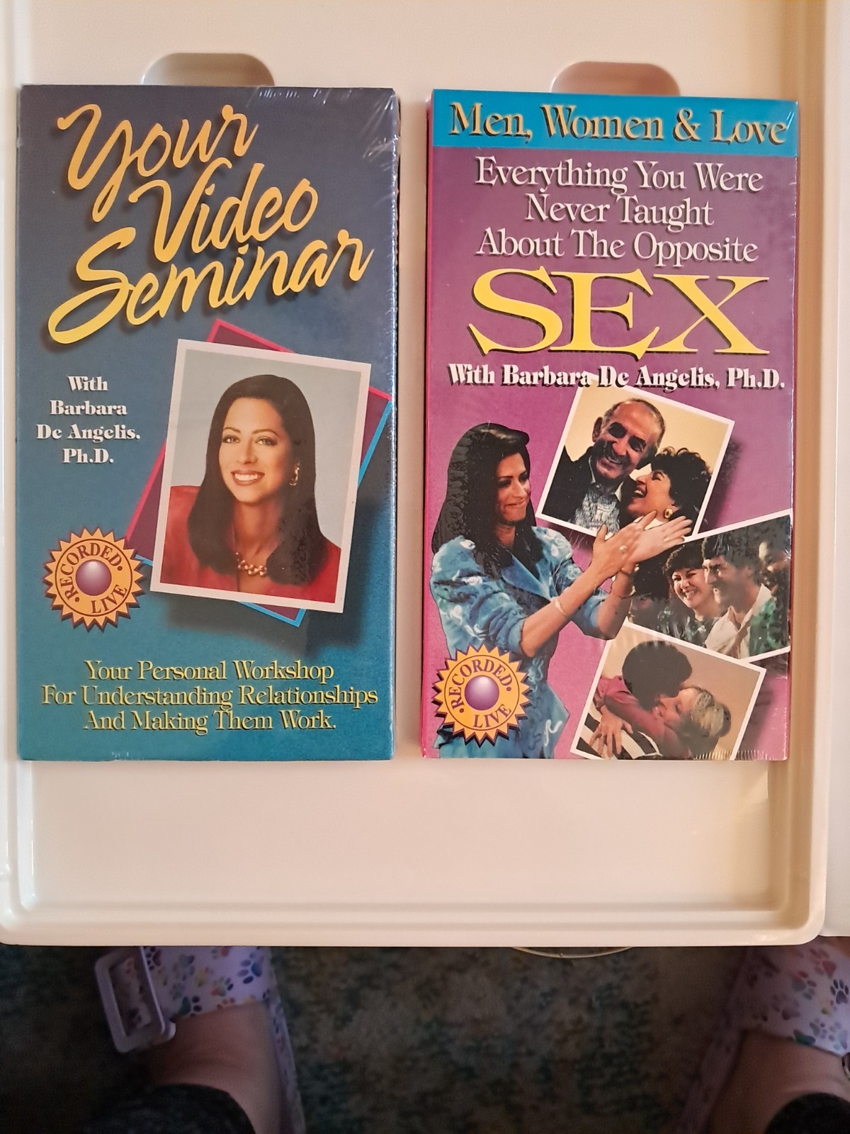 Making Love Work Relationship Program Set 2 VHS Sealed 5 Cassettes & 2 Books