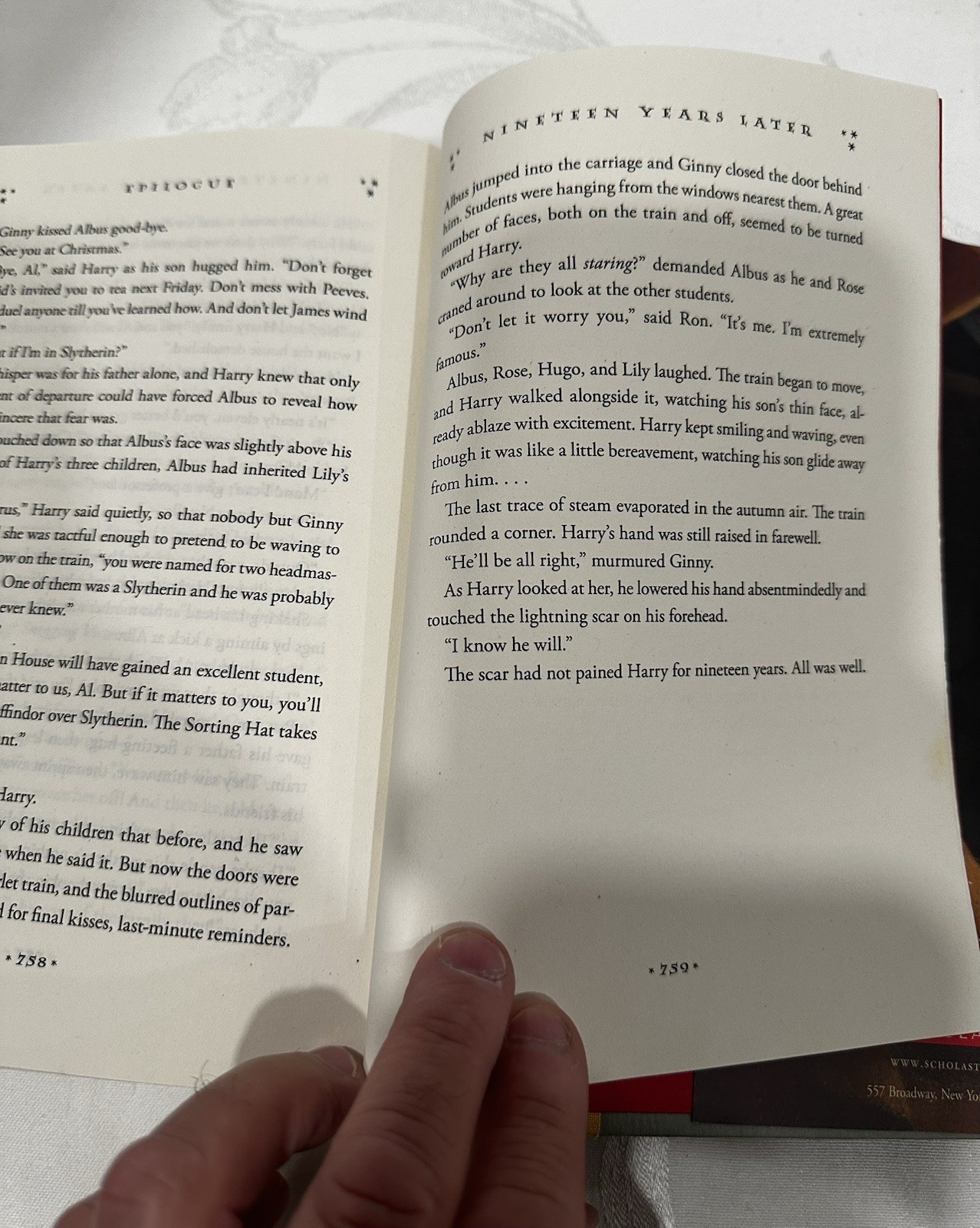 Rare 1st Edition & 1st Print Page 759 Error Harry Potter And The Deathly Hallows