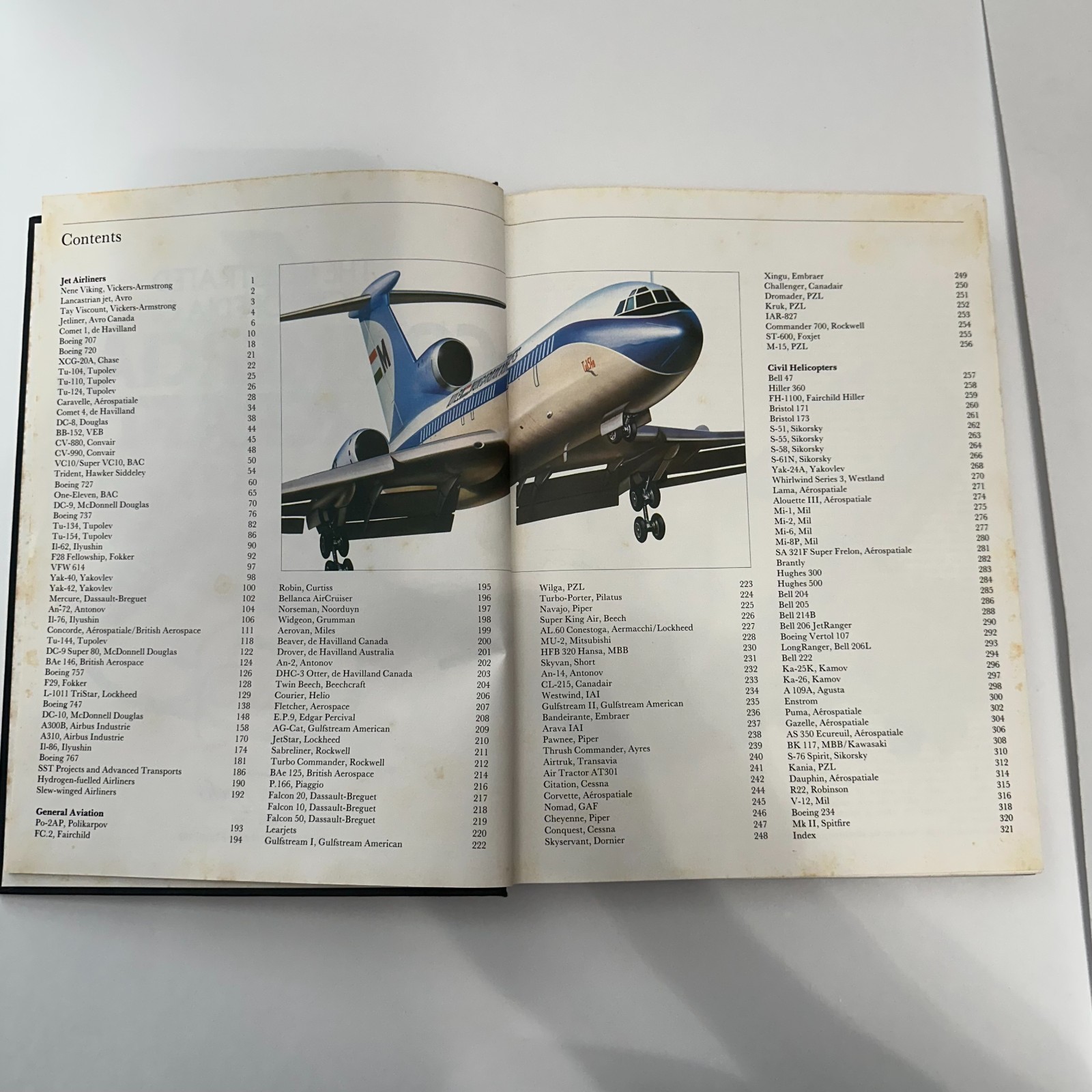 1983 Illustrated Encyclopedia Commercial Aircraft Bill Gunston Aviation Exeter