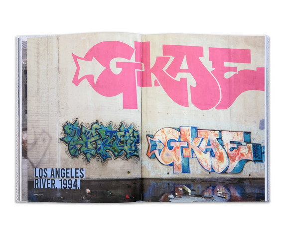 GKAE graffiti book LOS ANGELES MSK AWR Signed by GKAE street art SABER REVOK mta