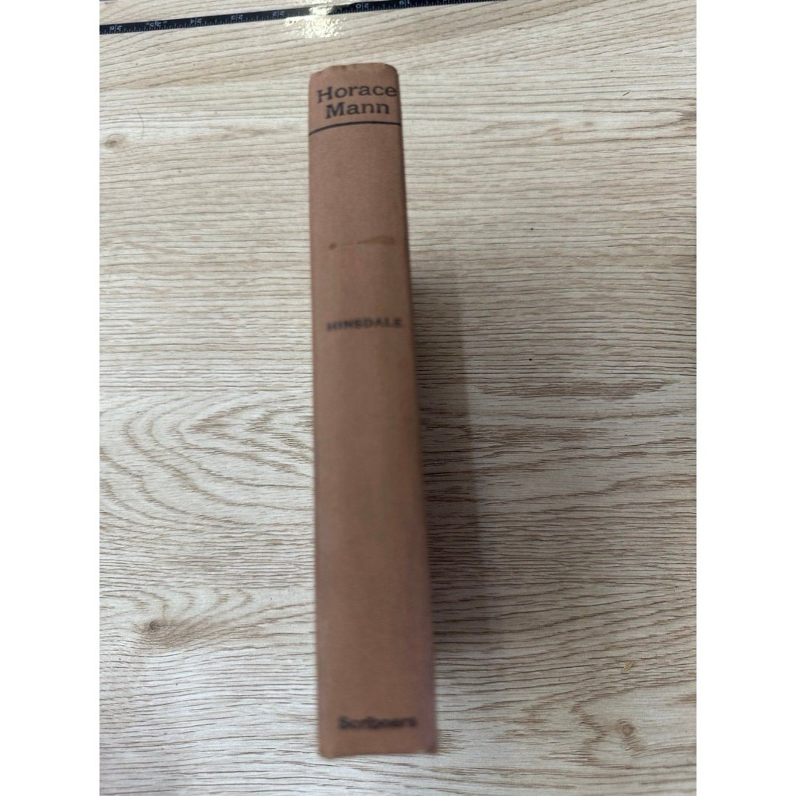 Horace Mann the great educators hard back vintage book