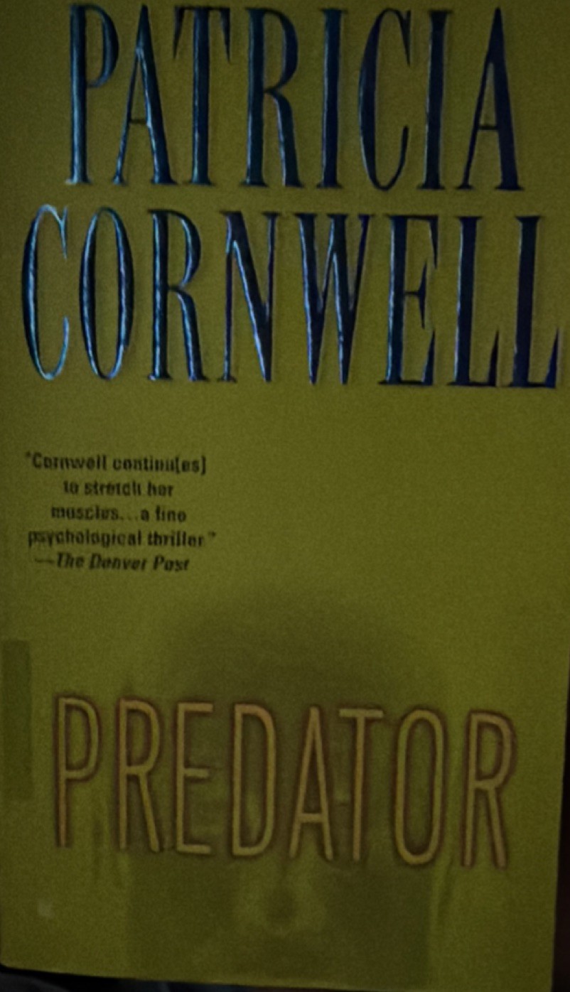 Patricia Cornwell Paperback Predator Kay Scarpetta Ser. Thriller Penguin