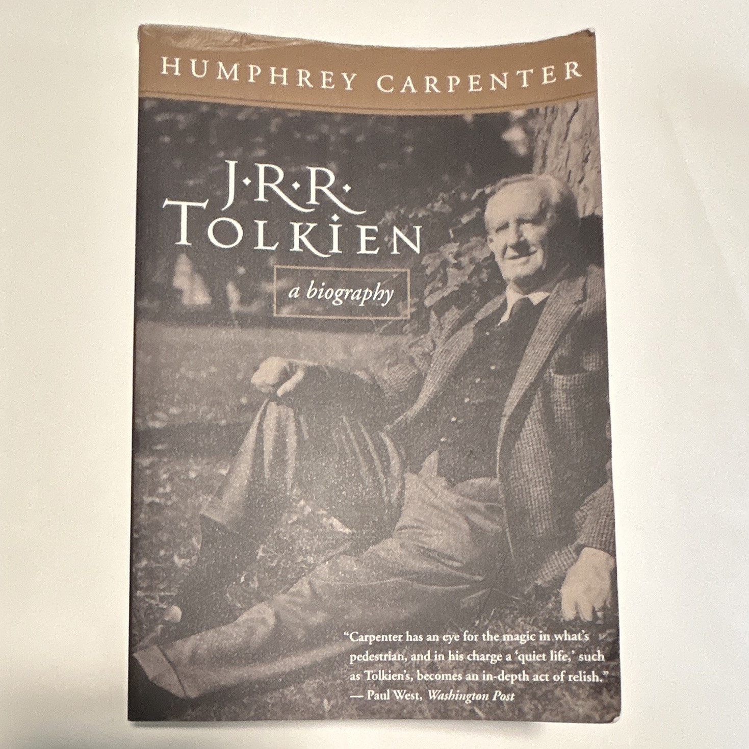 J. R. R. Tolkien: A Biography by Humphrey Carpenter PB 2000 HarperCollins