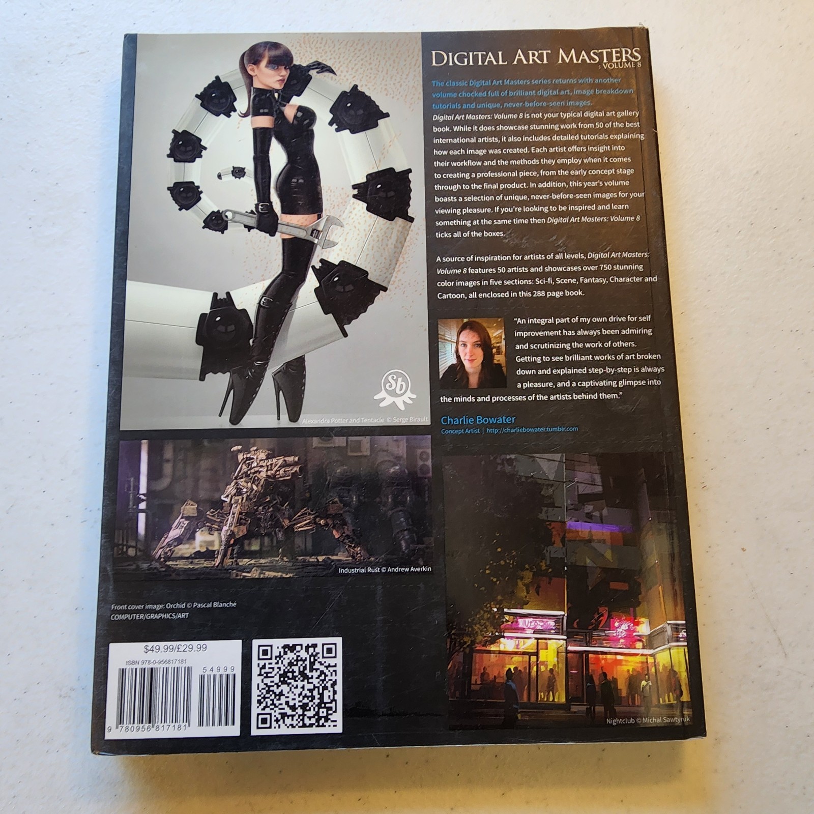 Digital Art Masters: Volume 8 by 3dtotal Publishing (2013, Trade Paperback)